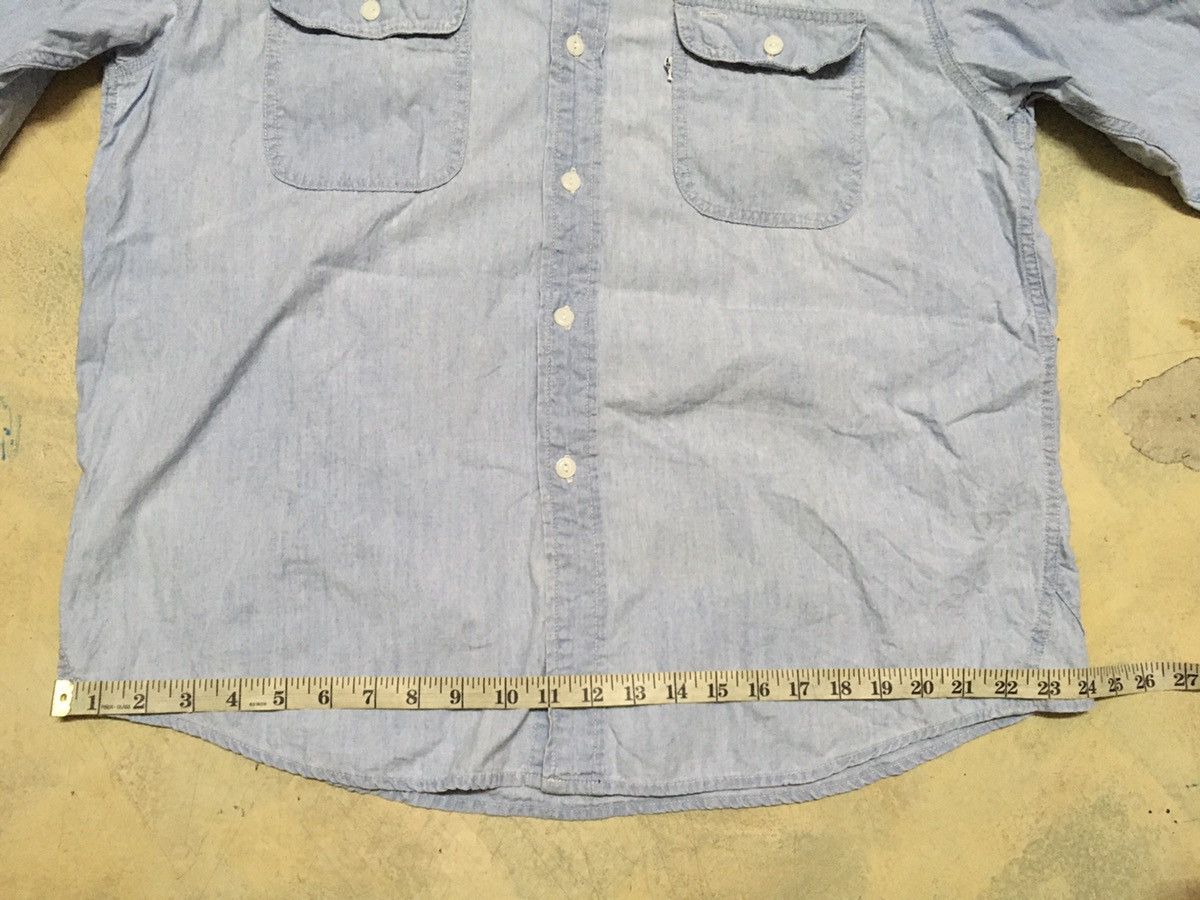 Levi's Vtg Levis Blue Denim Button up shirt western Size US L / EU 52-54 / 3 - 7 Thumbnail