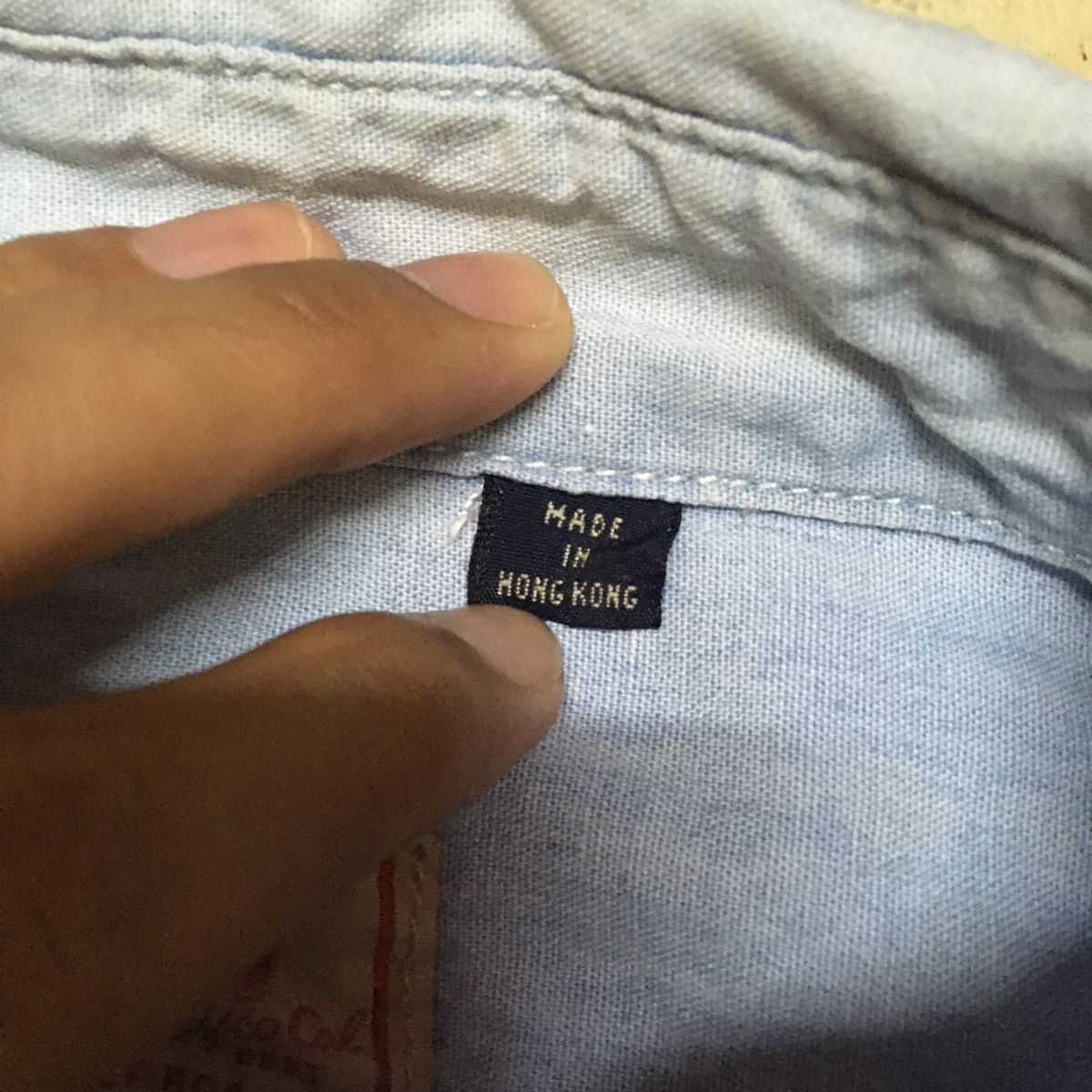 Levi's Vtg Levis Blue Denim Button up shirt western Size US L / EU 52-54 / 3 - 5 Thumbnail