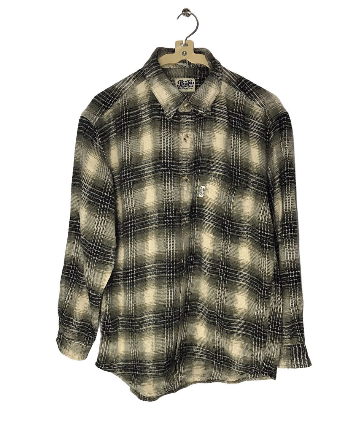 Coca Cola × Pepsi Vintage Pepsi flannel single poket Size US M / EU 48-50 / 2 - 1 Thumbnail