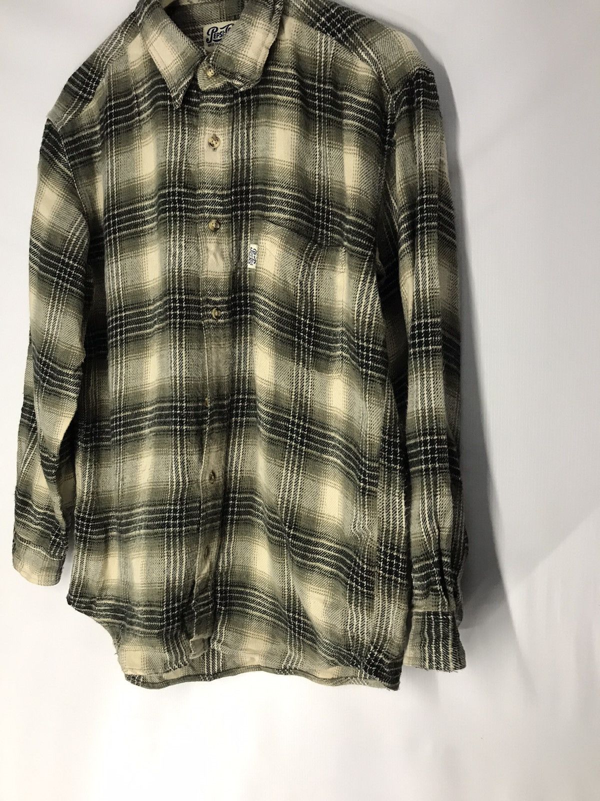 Coca Cola × Pepsi Vintage Pepsi flannel single poket Size US M / EU 48-50 / 2 - 7 Thumbnail