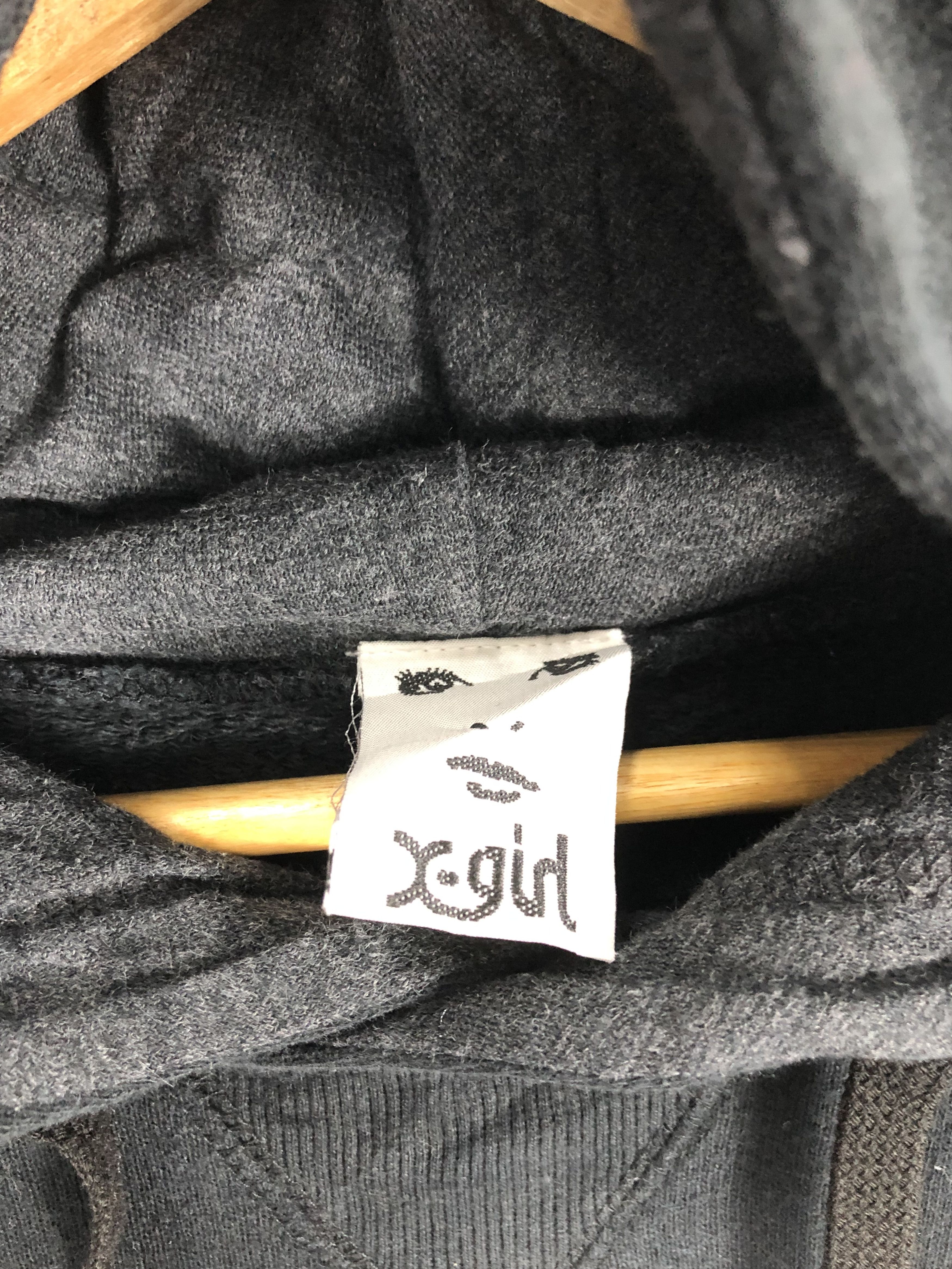 Japanese Brand × Vintage Japanese Brand X-Girl Hoodie Size US L / EU 52-54 / 3 - 7 Thumbnail