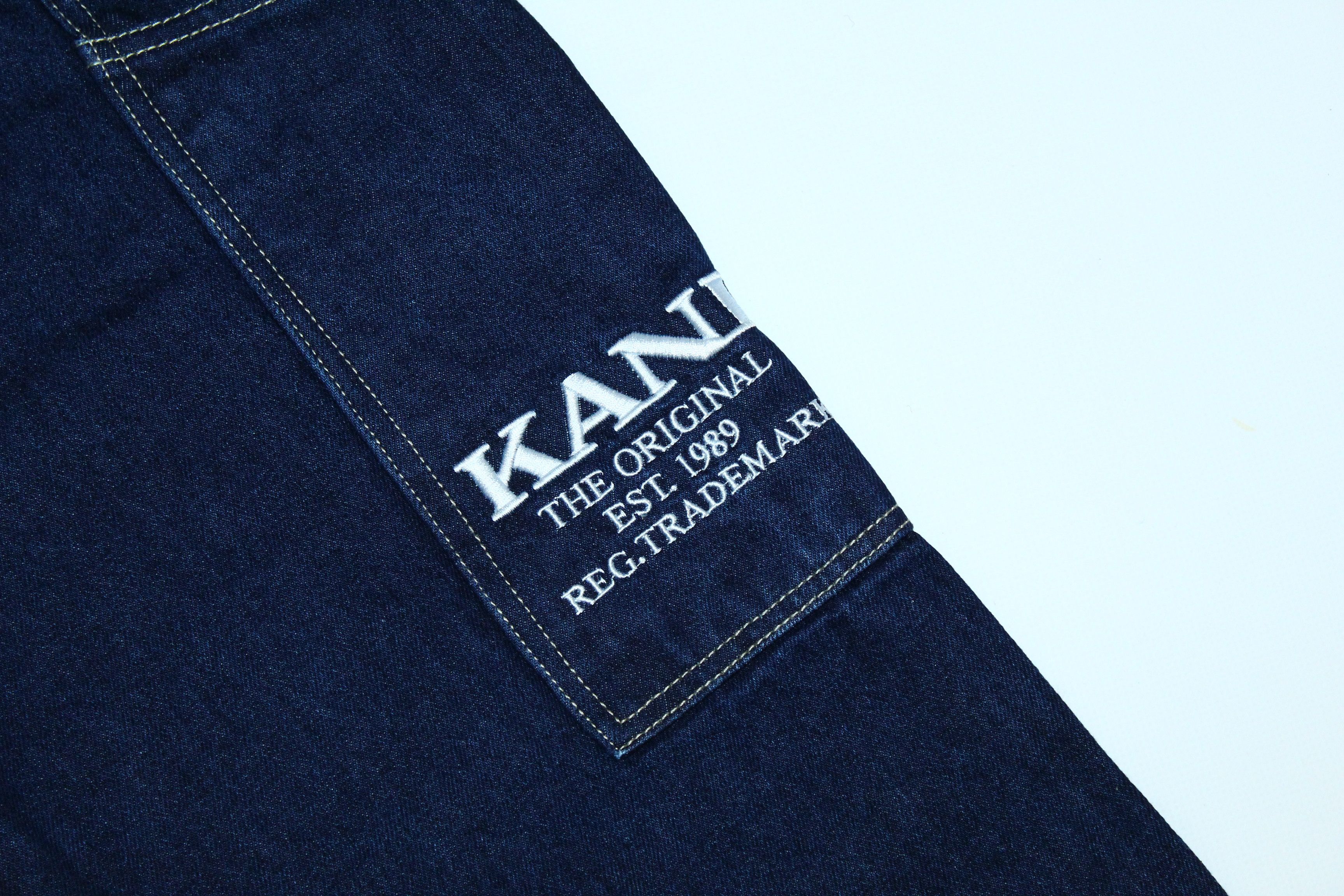 Karl Kani Karl Kani OG Retro Rinsed Rap Jeans Size US 36 / EU 52 - 11 Thumbnail