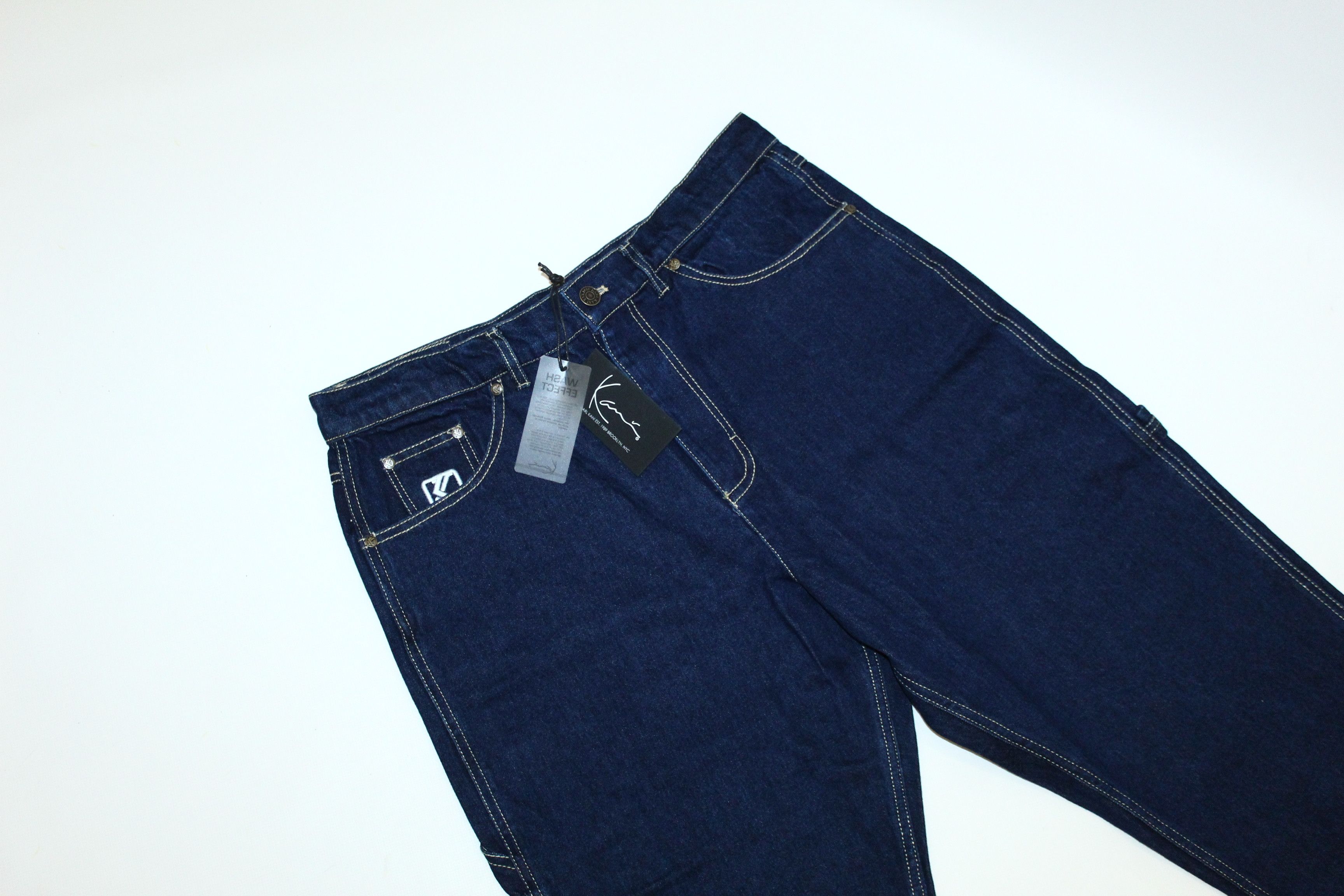 Karl Kani Karl Kani OG Retro Rinsed Rap Jeans Size US 36 / EU 52 - 4 Thumbnail