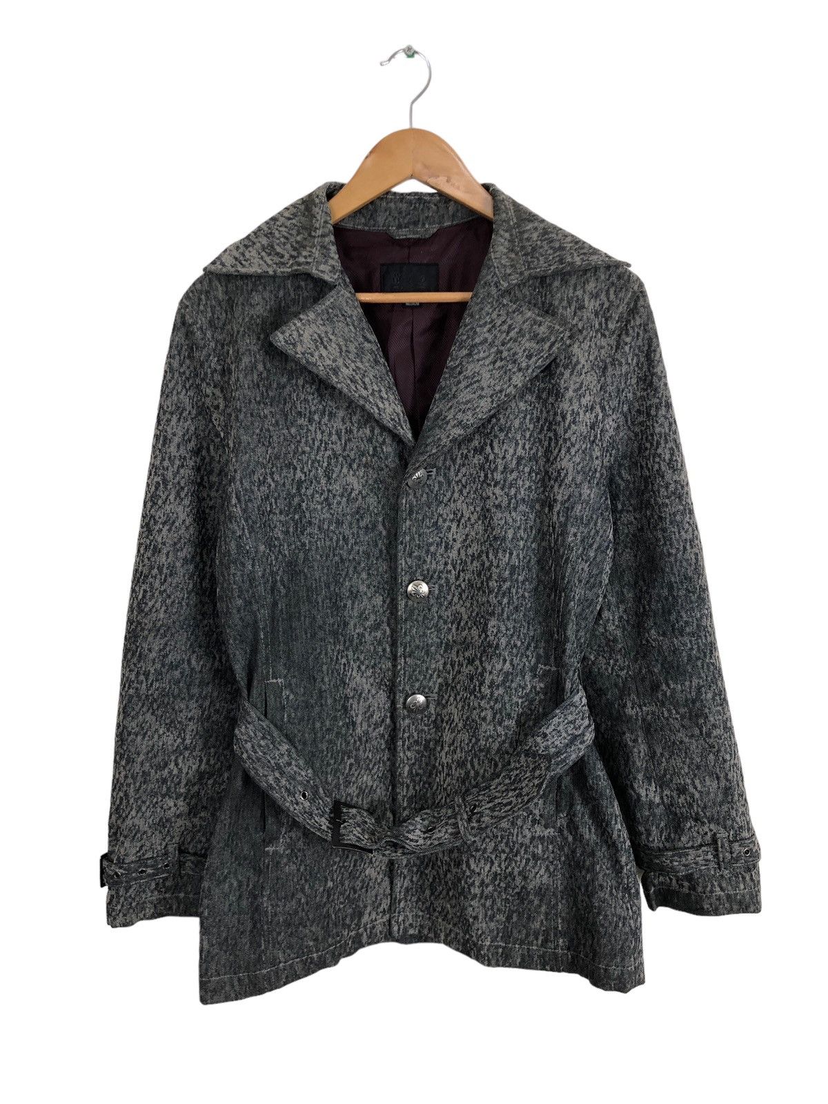 Japanese Brand Vintage 90s Mossimo Sport Belt Coat Jacket Size US M / EU 48-50 / 2 - 1 Thumbnail