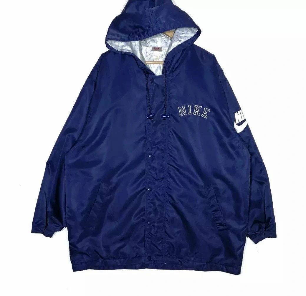 Nike × Vintage Nike vintage jacket big logo nike swoosh logo streetwear Size US L / EU 52-54 / 3 - 1 Thumbnail