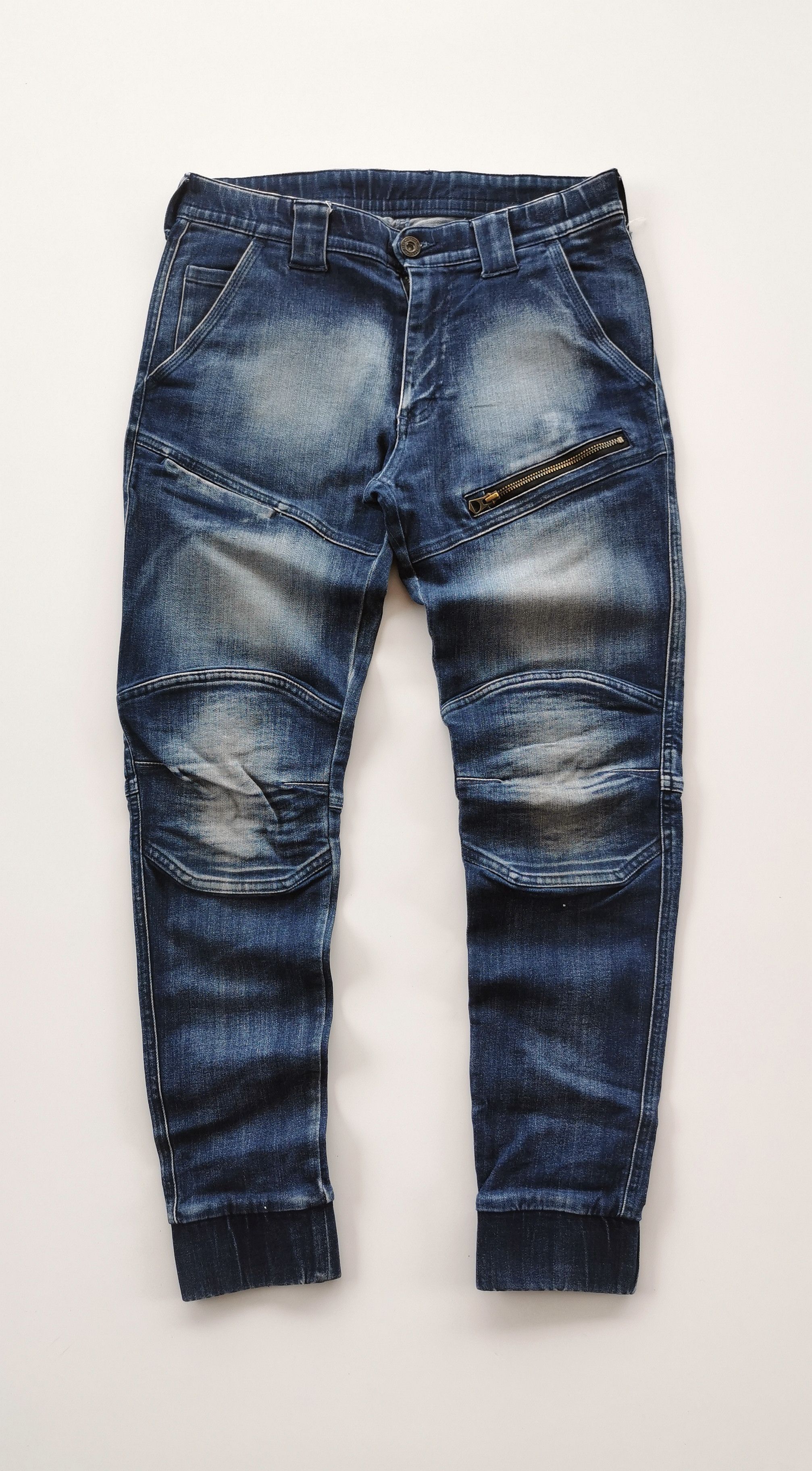 Balmain FieldCore Cordura Denim Jogger Pants Vibes Balmain Size US 31 - 2 Thumbnail
