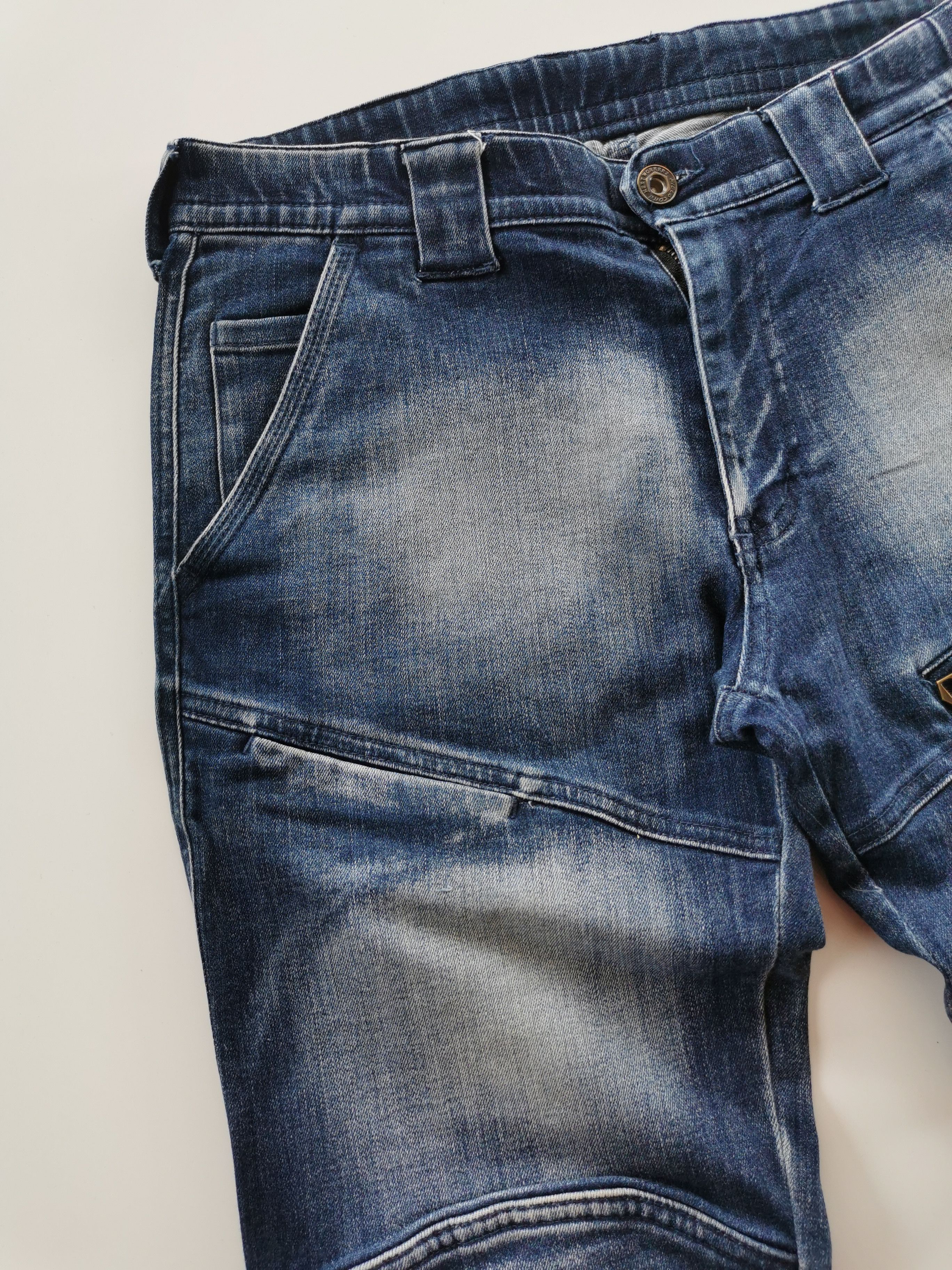Balmain FieldCore Cordura Denim Jogger Pants Vibes Balmain Size US 31 - 4 Thumbnail