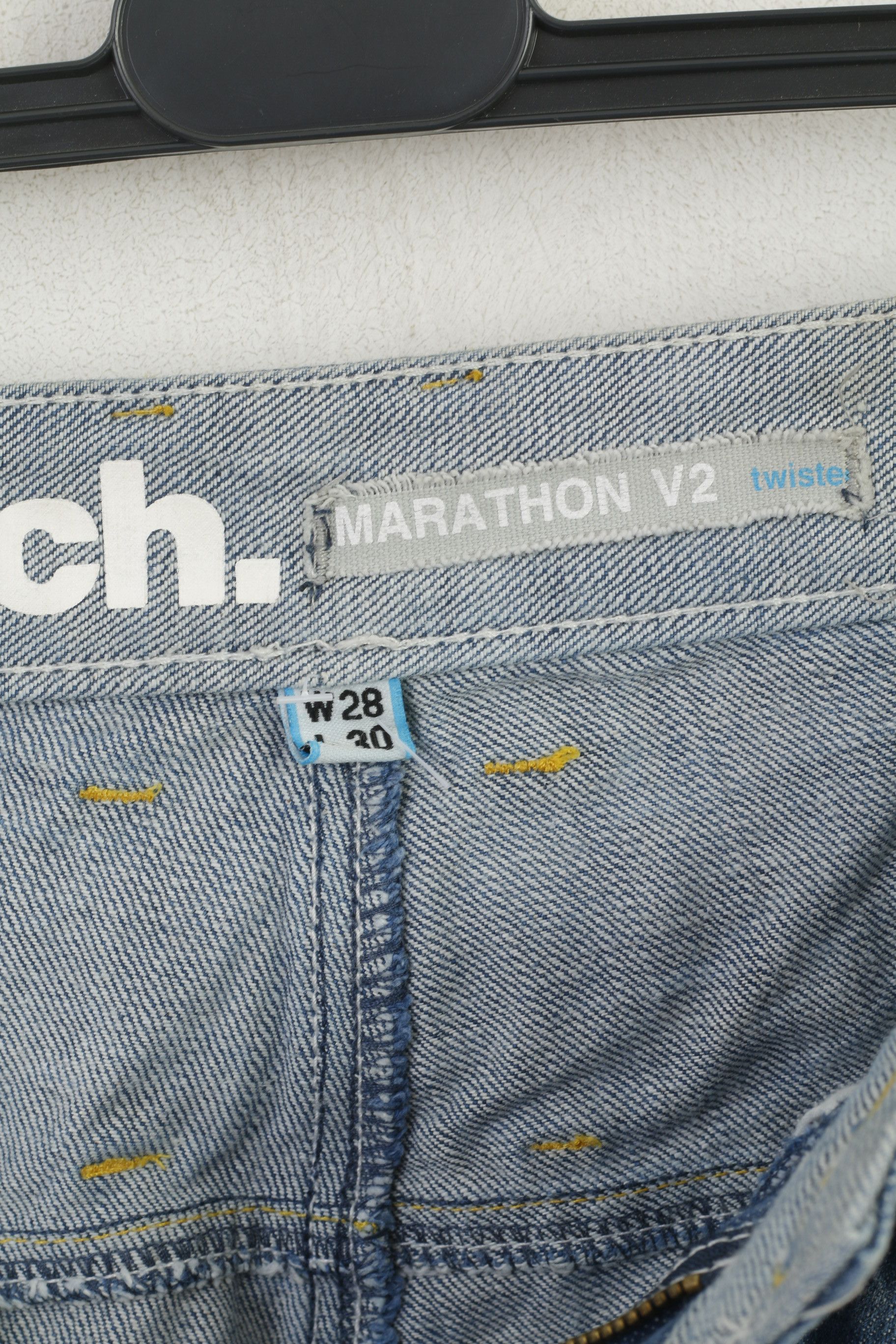 Bench Bench Men 28 Jeans Trousers Blue Denim Cotton 3997 Size US 28 / EU 44 - 3 Thumbnail