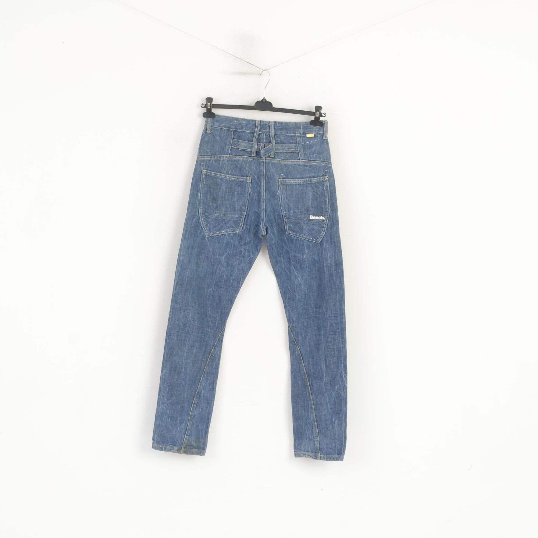 Bench Bench Men 28 Jeans Trousers Blue Denim Cotton 3997 Size US 28 / EU 44 - 5 Thumbnail
