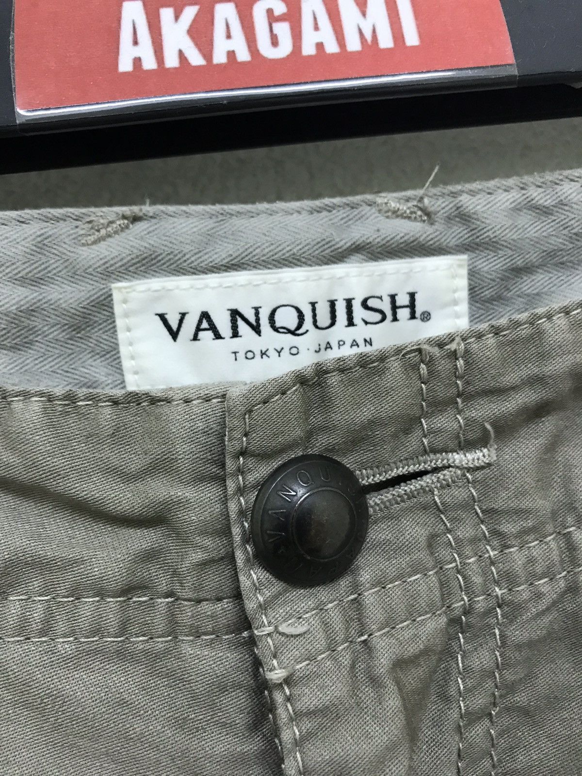 Vanquish Made in Japan Vanquish Cargo Pant Linen Blended Regular Size US 32 / EU 48 - 6 Thumbnail