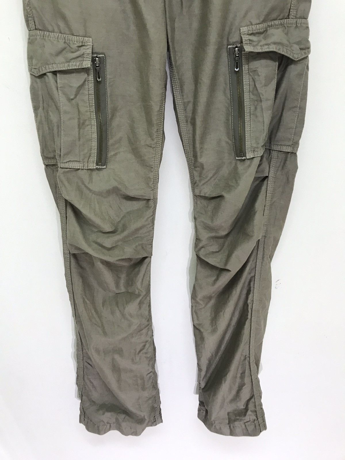 Vanquish Made in Japan Vanquish Cargo Pant Linen Blended Regular Size US 32 / EU 48 - 2 Thumbnail