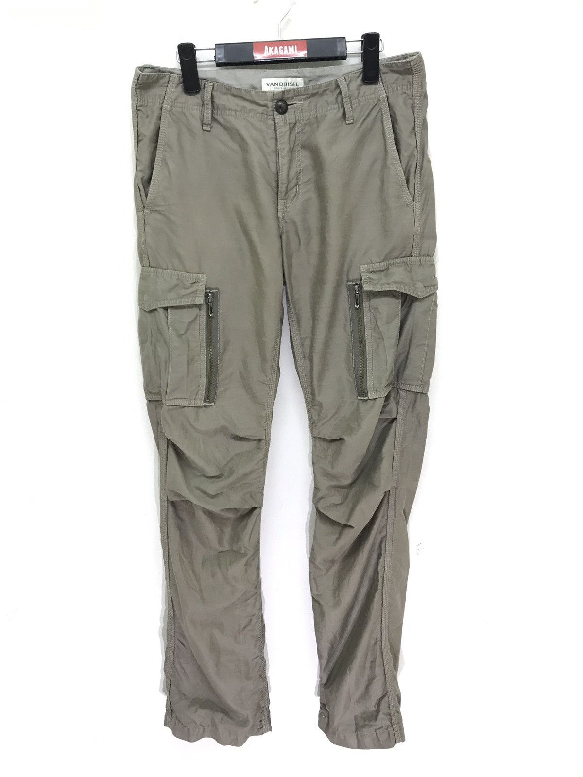 Vanquish Made in Japan Vanquish Cargo Pant Linen Blended Regular Size US 32 / EU 48 - 1 Thumbnail