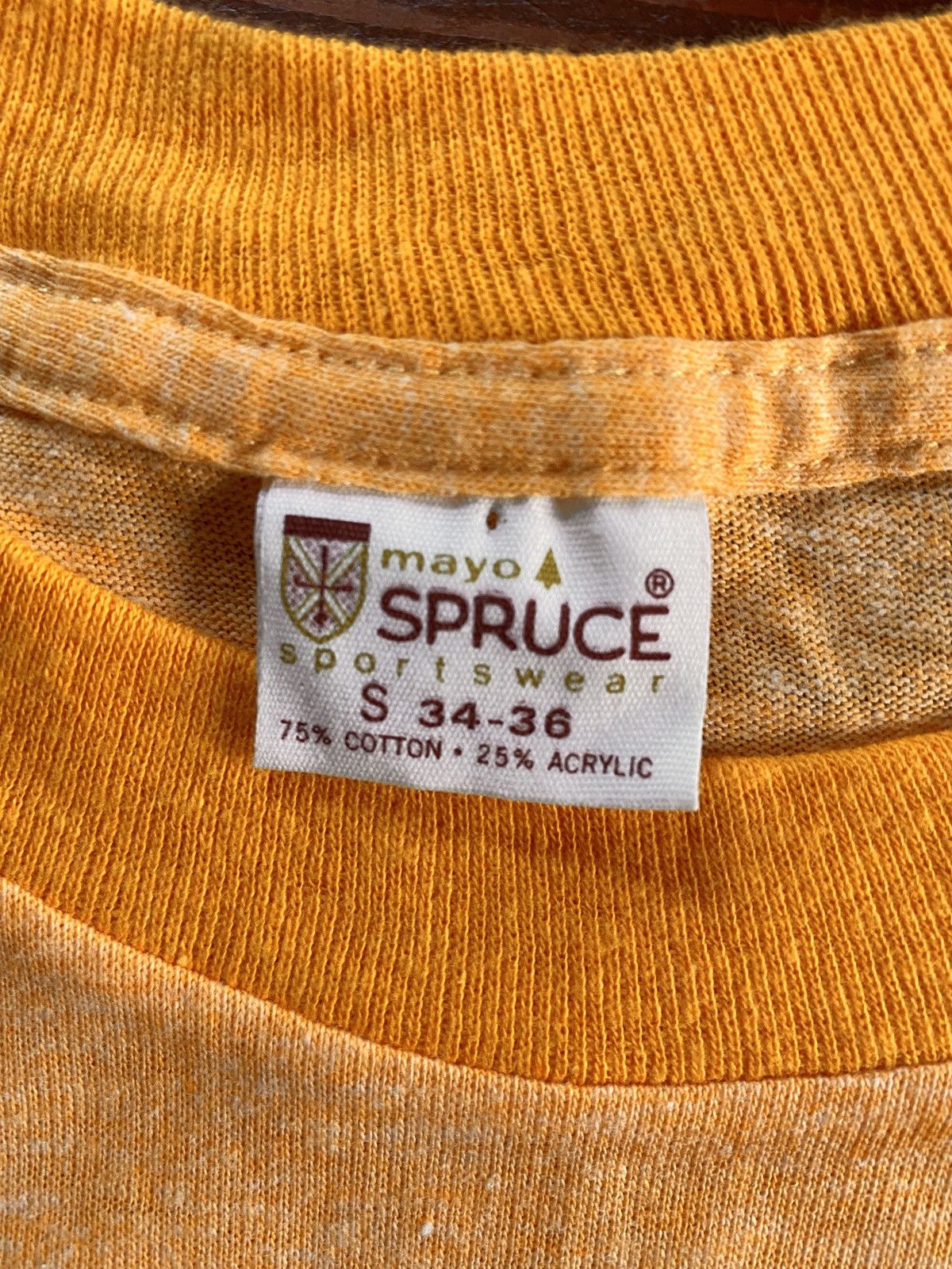 Spruce Vintage 60’s “I Gopher You” Single Stitch Ringer Tee Size US XXS / EU 40 - 9 Thumbnail