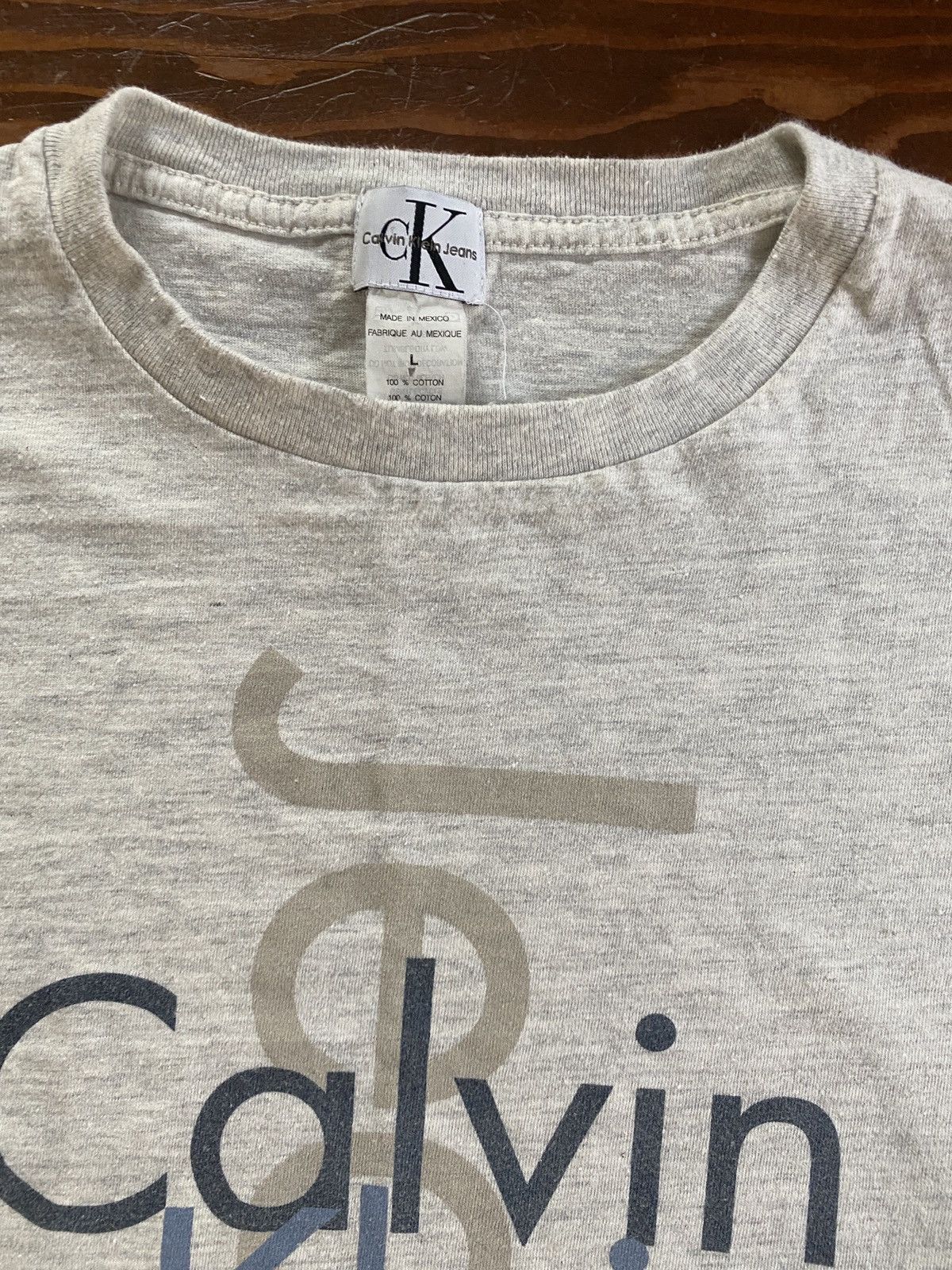 Calvin Klein Vintage 90’s Calvin Klein Jeans Single Stitch Tee Size US L / EU 52-54 / 3 - 5 Thumbnail
