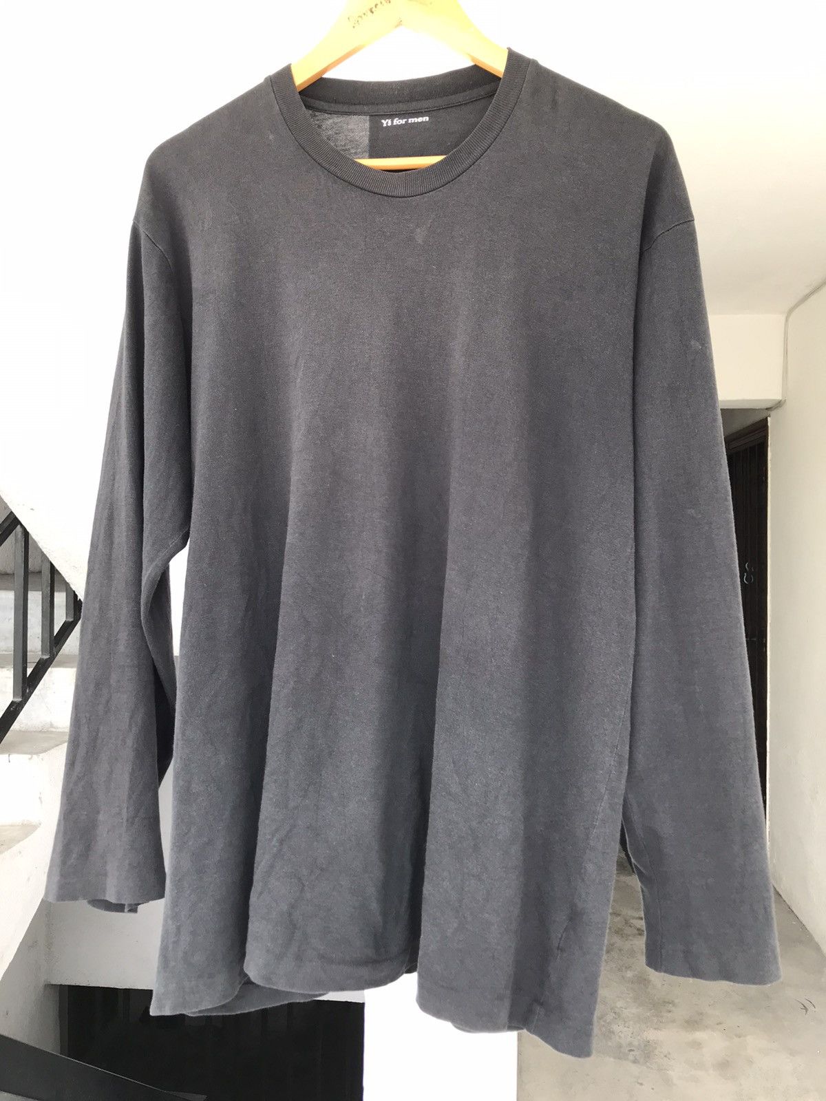 Y's for Men × Yohji Yamamoto Vintage Yohji Yamamoto Ys For Men Plain Long Sleeve Size US XL / EU 56 / 4 - 6 Thumbnail