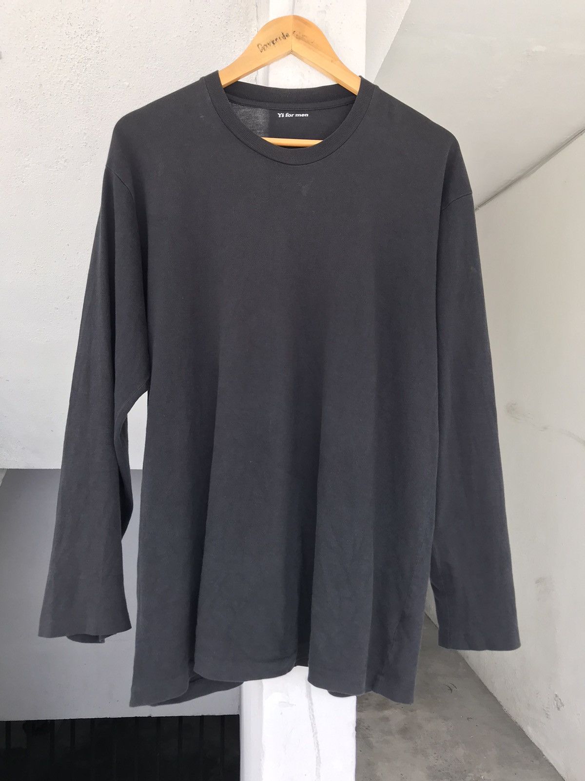 Y's for Men × Yohji Yamamoto Vintage Yohji Yamamoto Ys For Men Plain Long Sleeve Size US XL / EU 56 / 4 - 9 Thumbnail