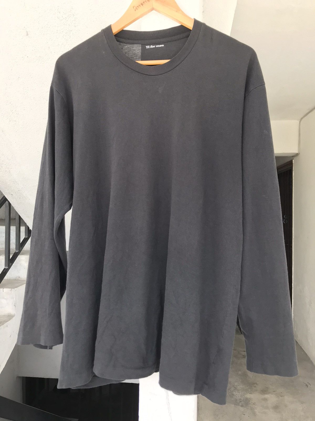 Y's for Men × Yohji Yamamoto Vintage Yohji Yamamoto Ys For Men Plain Long Sleeve Size US XL / EU 56 / 4 - 7 Thumbnail