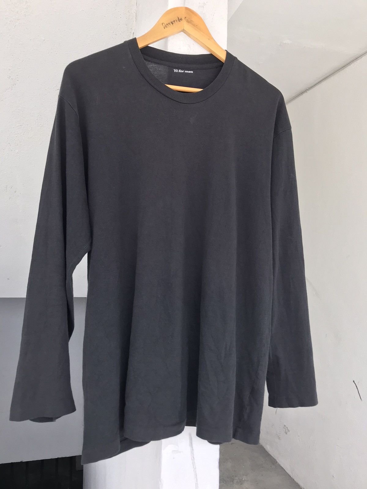 Y's for Men × Yohji Yamamoto Vintage Yohji Yamamoto Ys For Men Plain Long Sleeve Size US XL / EU 56 / 4 - 5 Thumbnail