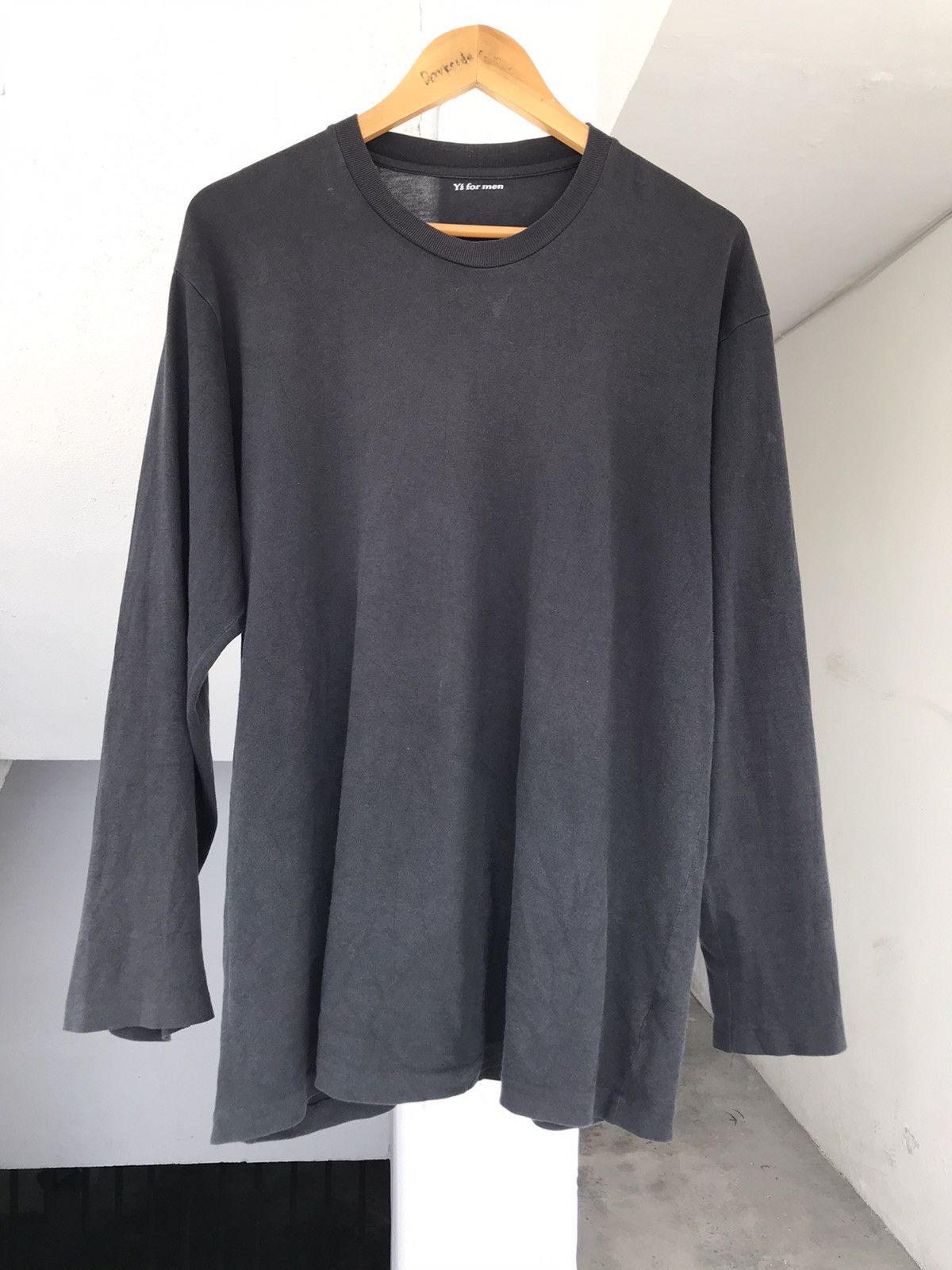 Y's for Men × Yohji Yamamoto Vintage Yohji Yamamoto Ys For Men Plain Long Sleeve Size US XL / EU 56 / 4 - 8 Thumbnail
