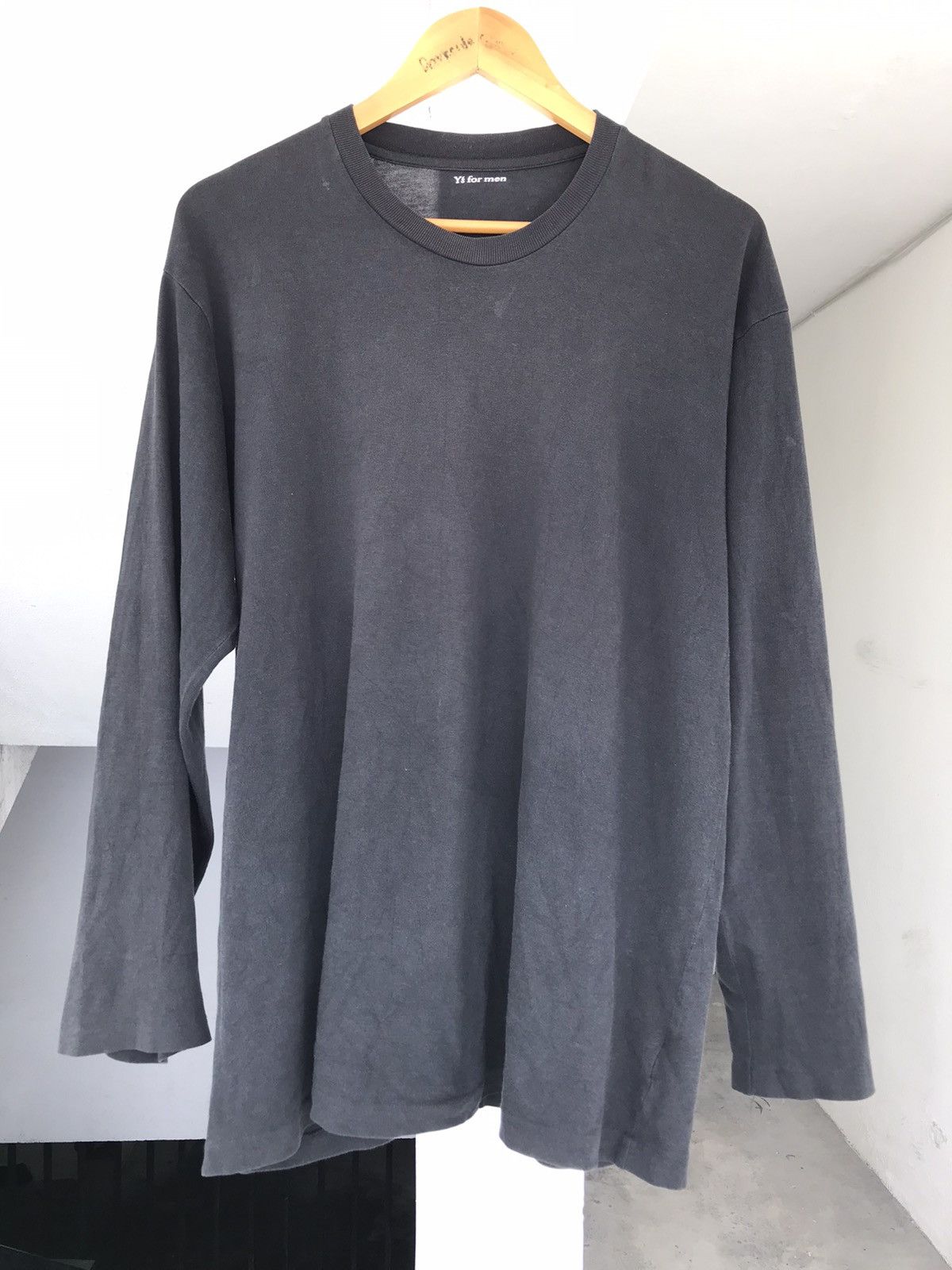 Y's for Men × Yohji Yamamoto Vintage Yohji Yamamoto Ys For Men Plain Long Sleeve Size US XL / EU 56 / 4 - 1 Thumbnail