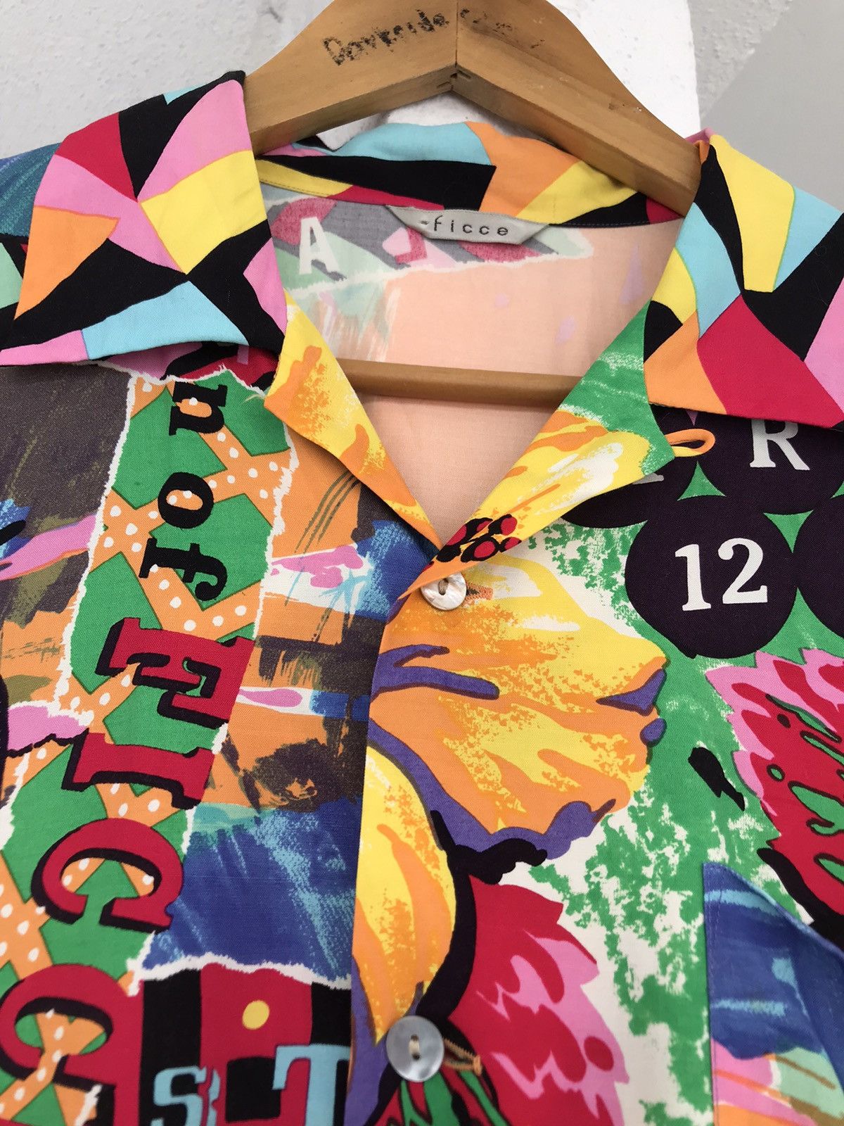 20471120 × Yoshiyuki Konishi 80s Yoshiyuki Konishi Ficce Rayon Fullprint Shirt Size US L / EU 52-54 / 3 - 10 Thumbnail