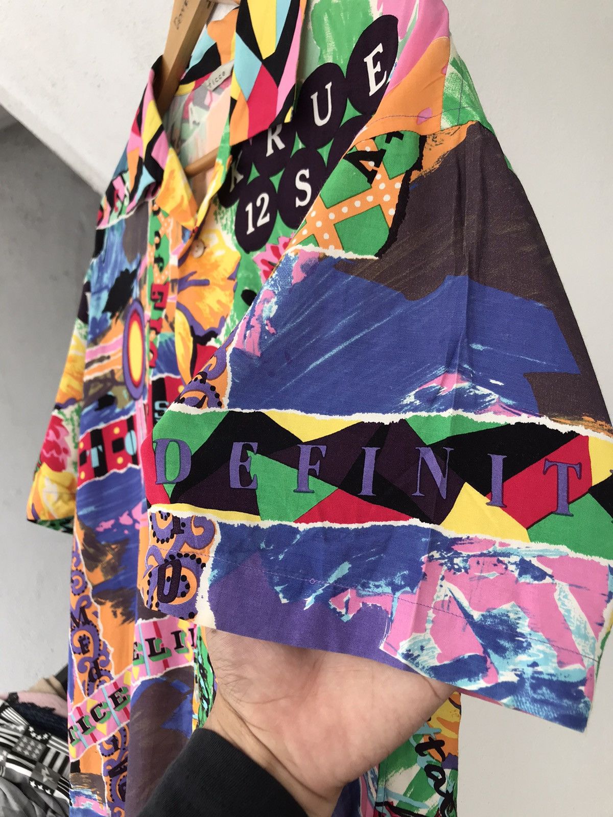 20471120 × Yoshiyuki Konishi 80s Yoshiyuki Konishi Ficce Rayon Fullprint Shirt Size US L / EU 52-54 / 3 - 8 Thumbnail