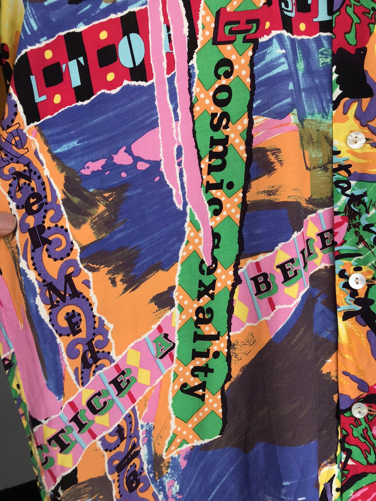 20471120 × Yoshiyuki Konishi 80s Yoshiyuki Konishi Ficce Rayon Fullprint Shirt Size US L / EU 52-54 / 3 - 6 Thumbnail