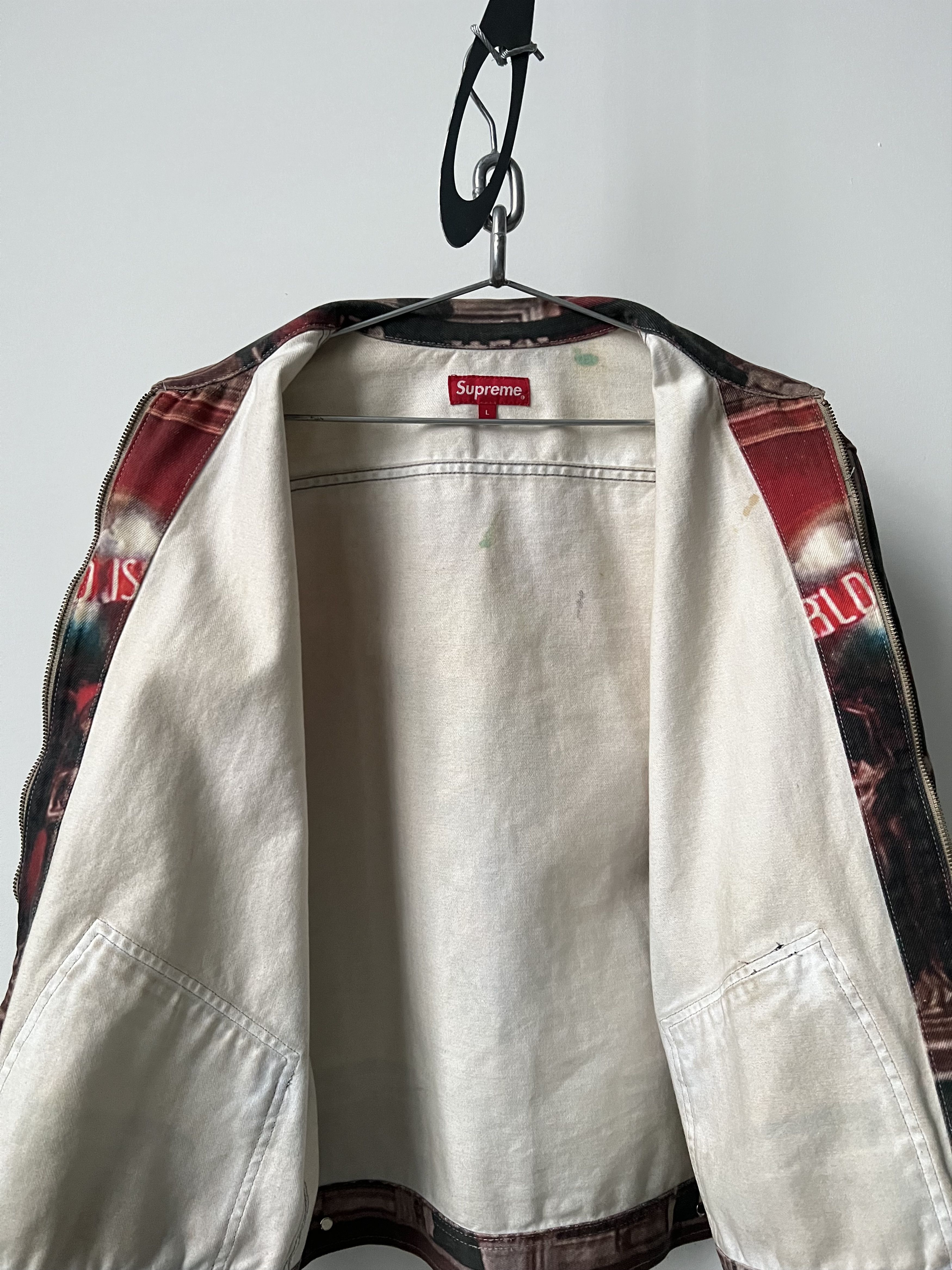 Supreme Supreme x Scarface The World Is Yours Denim Jacket Size US L / EU 52-54 / 3 - 5 Thumbnail