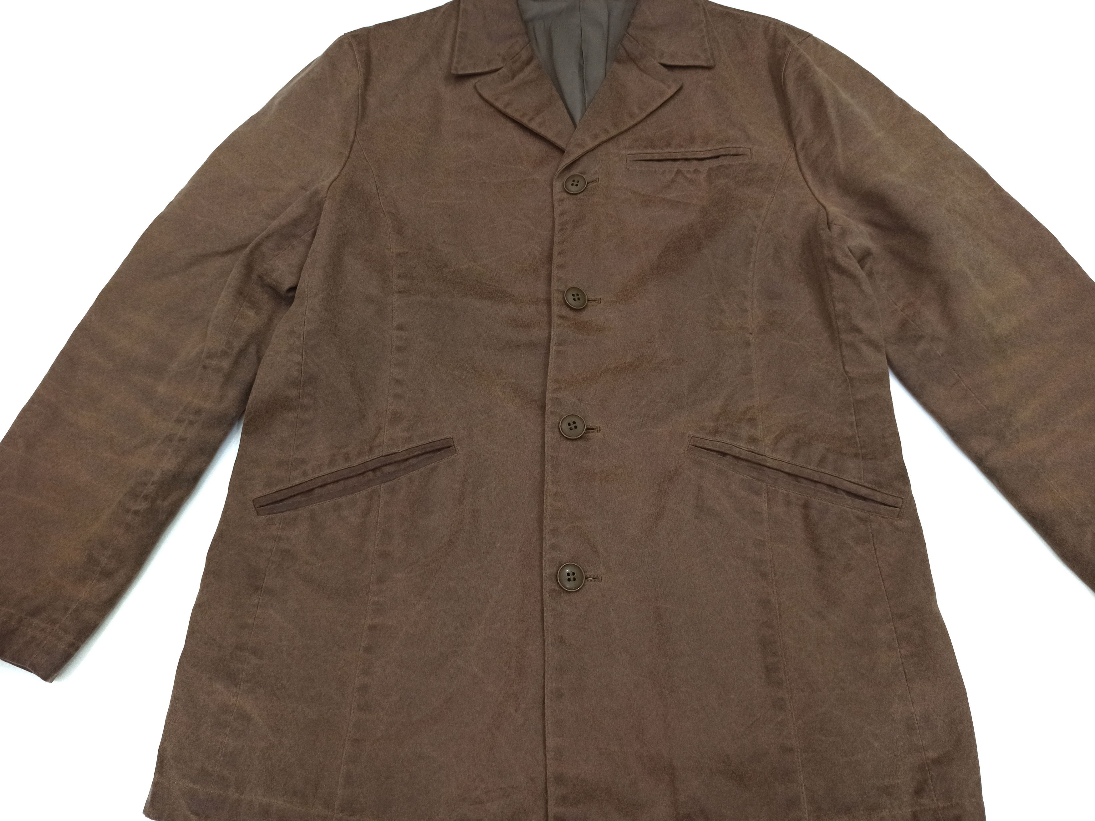Japanese Brand × Takeo Kikuchi Vintage Japanese Brand Leather Jacket Size US S / EU 44-46 / 1 - 8 Thumbnail
