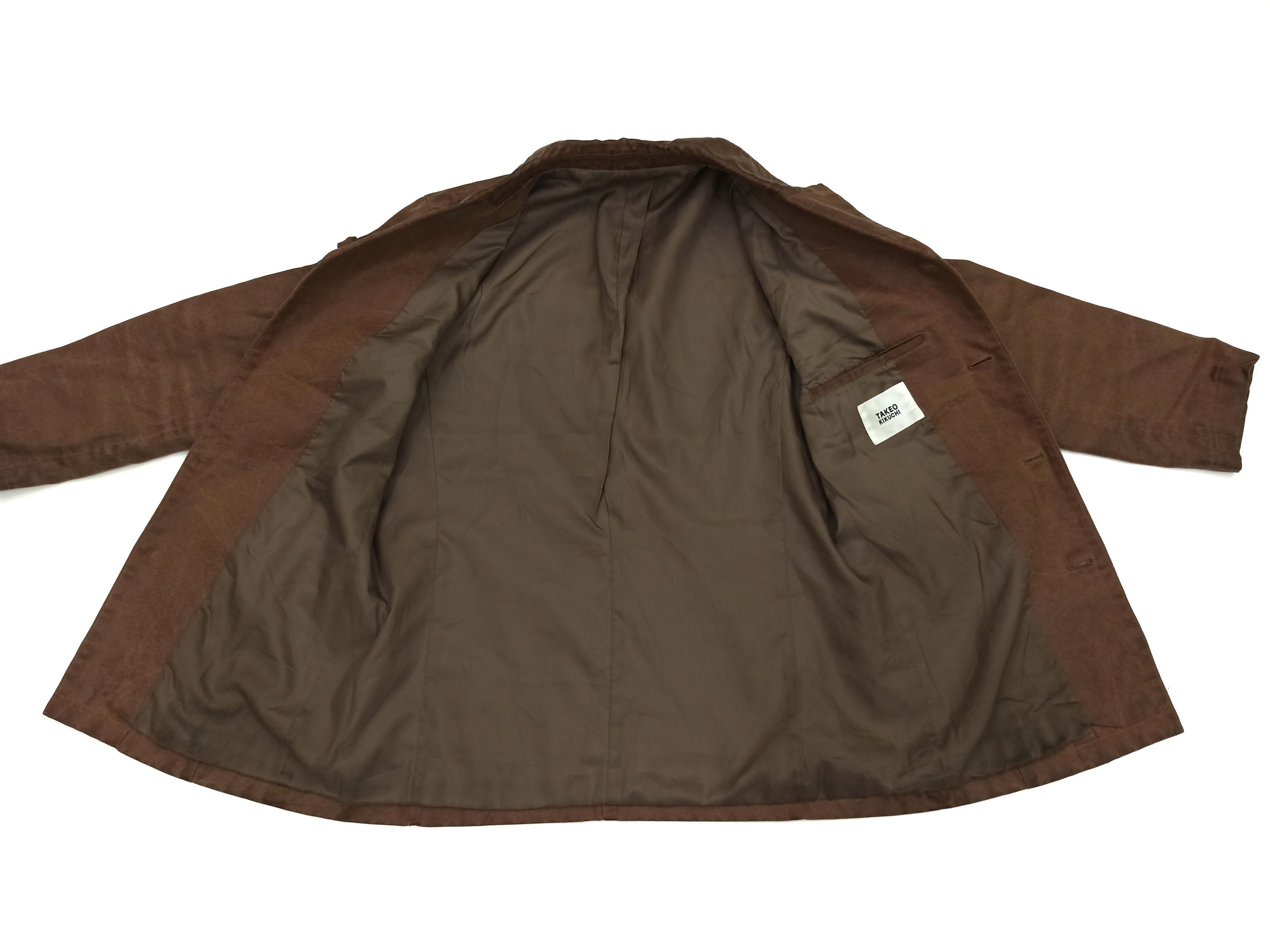 Japanese Brand × Takeo Kikuchi Vintage Japanese Brand Leather Jacket Size US S / EU 44-46 / 1 - 6 Thumbnail