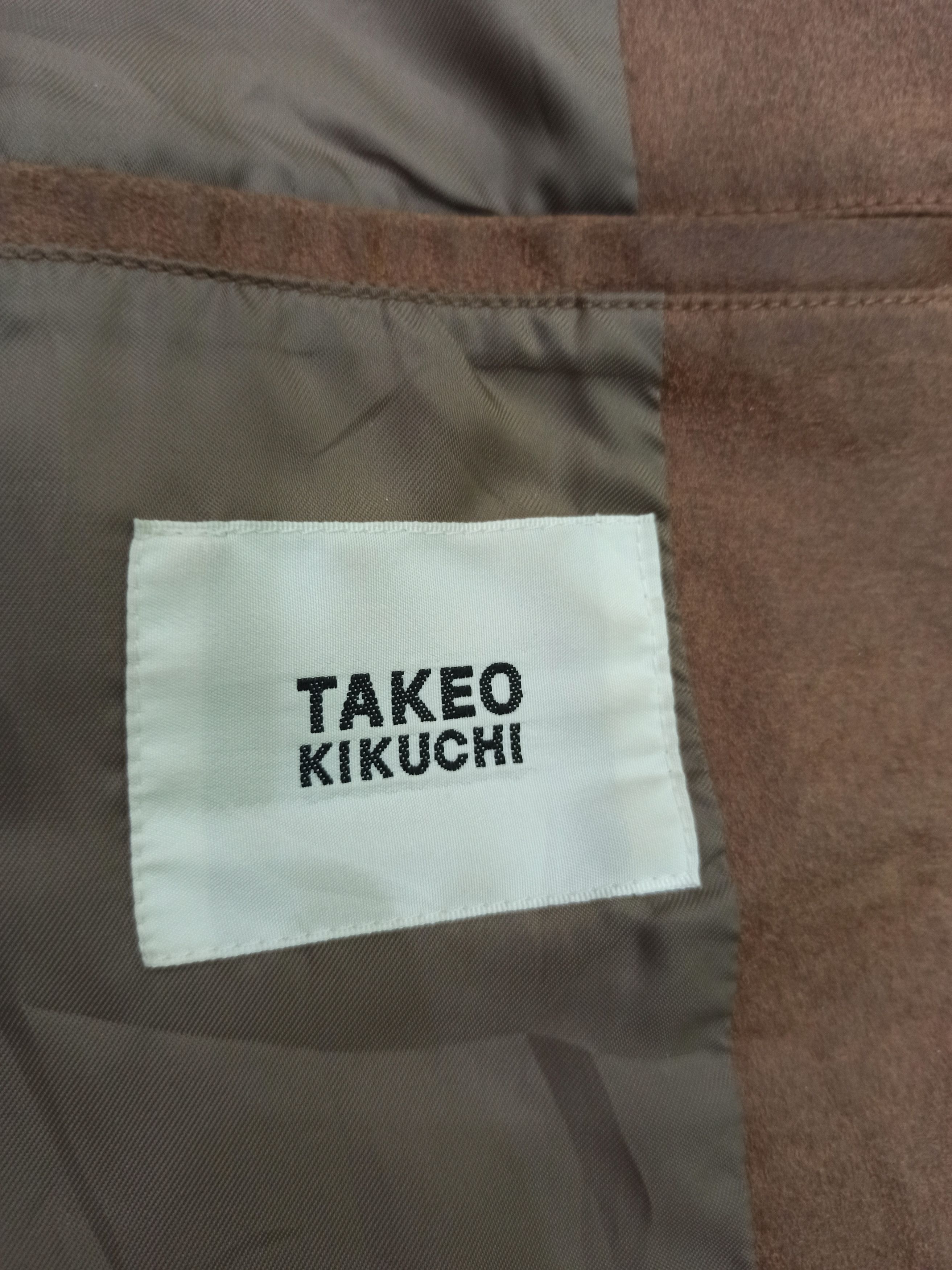 Japanese Brand × Takeo Kikuchi Vintage Japanese Brand Leather Jacket Size US S / EU 44-46 / 1 - 3 Thumbnail