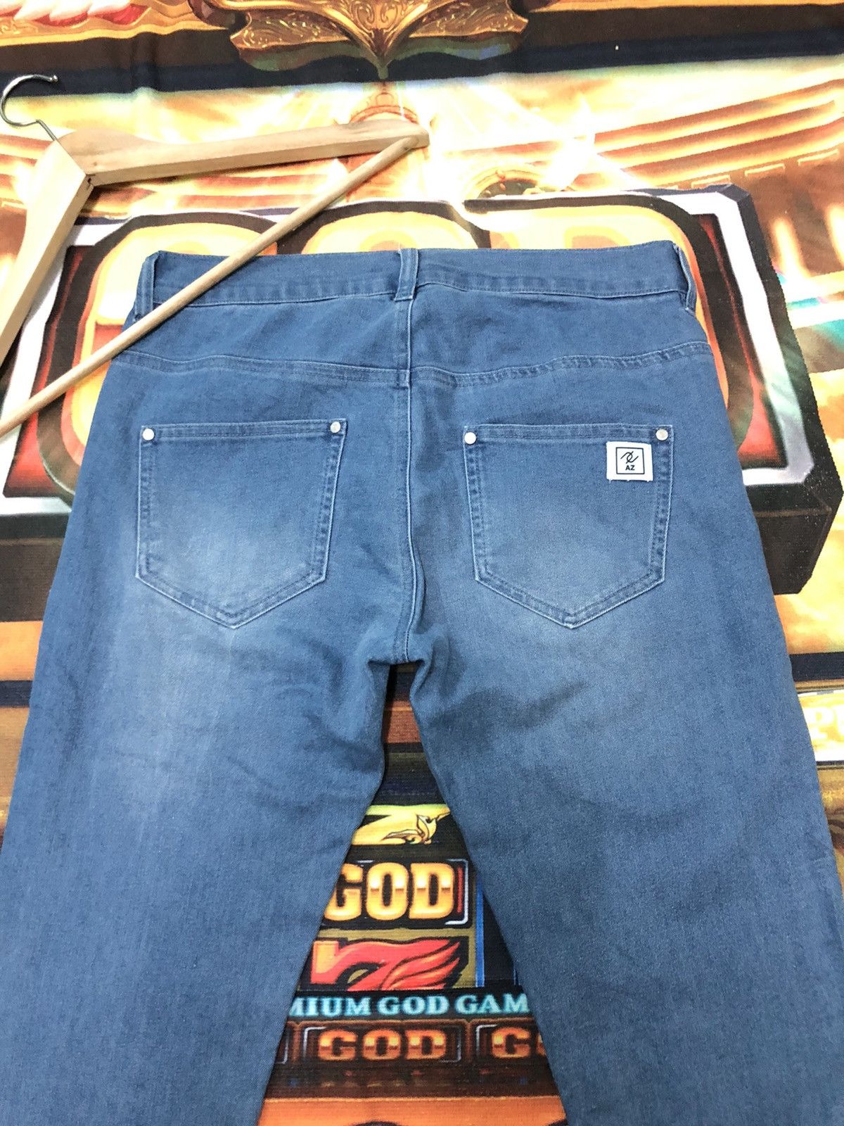 Designer × Japanese Brand × junhashimoto JUNHASHIMOTO JAPANESE DESIGNER BLUE WASH DENIM Size US 29 - 9 Thumbnail