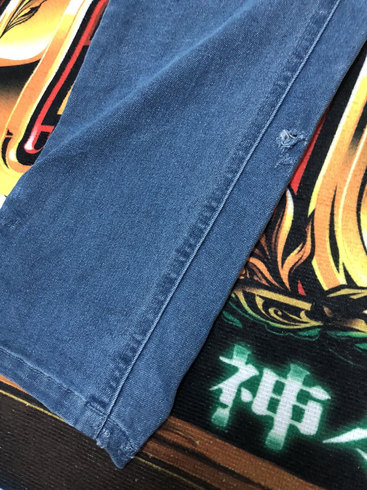 Designer × Japanese Brand × junhashimoto JUNHASHIMOTO JAPANESE DESIGNER BLUE WASH DENIM Size US 29 - 3 Thumbnail