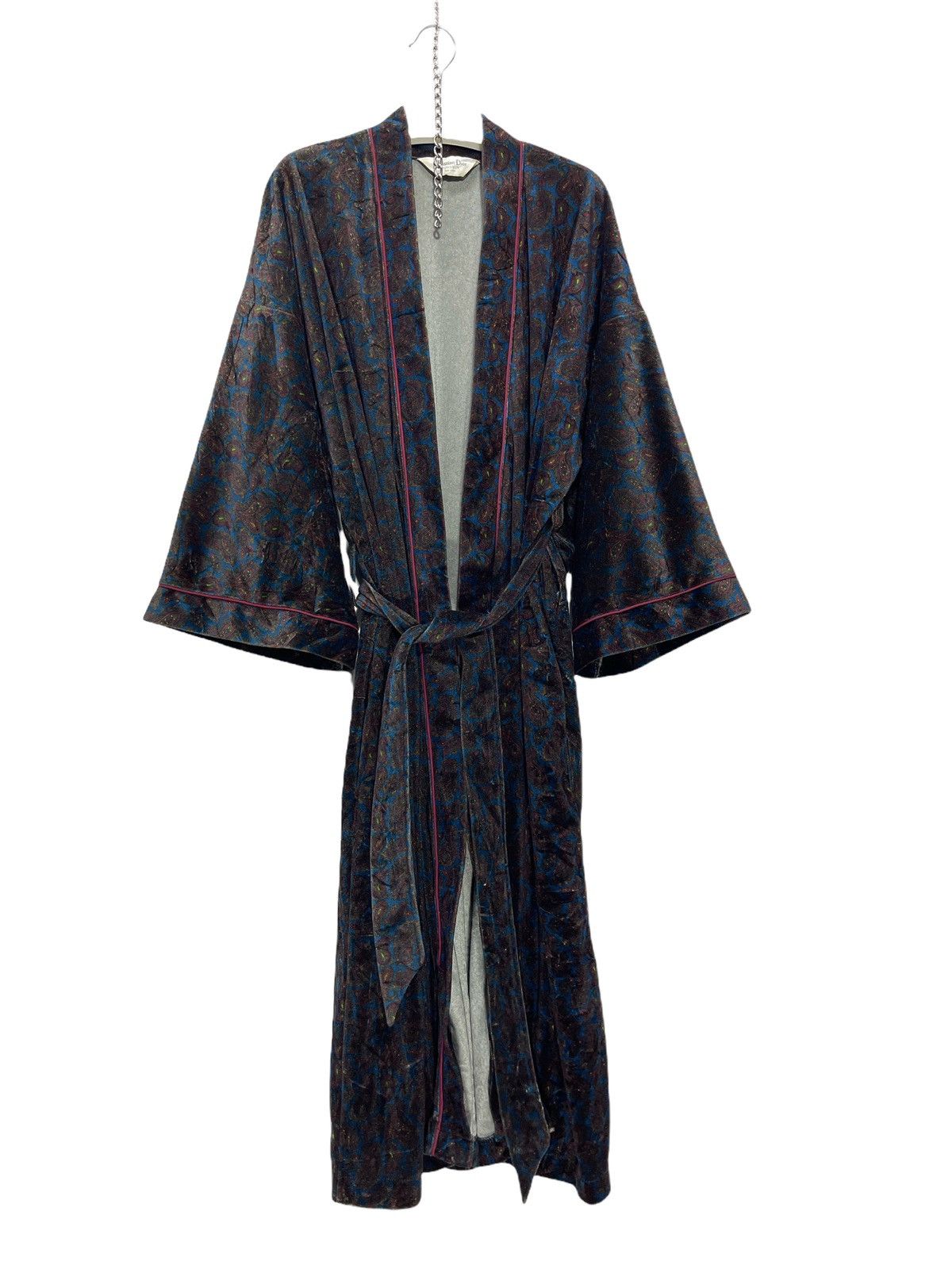Christian Dior Monsieur Christian Dior Pyjama Robe Velvet Full Paisley Pattern 1🟩 Size US L / EU 52-54 / 3 - 1 Thumbnail