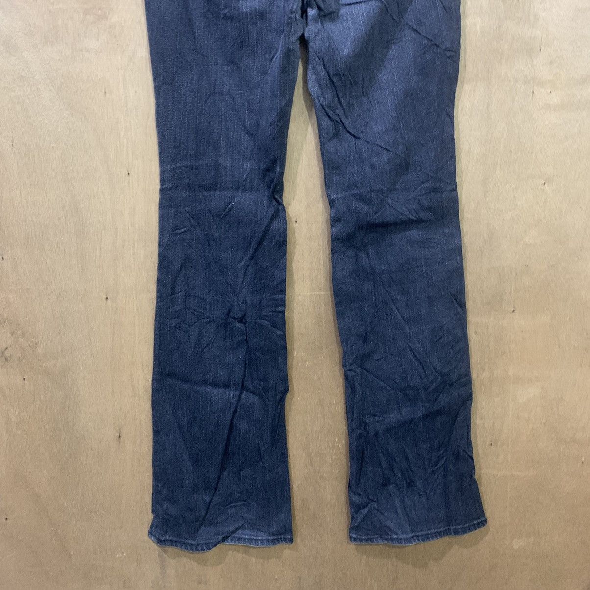 Japanese Brand UNIQLO UNDERCOVER INSPIRED Black Flared Bootcut Denim Jeans Size US 30 / EU 46 - 9 Thumbnail