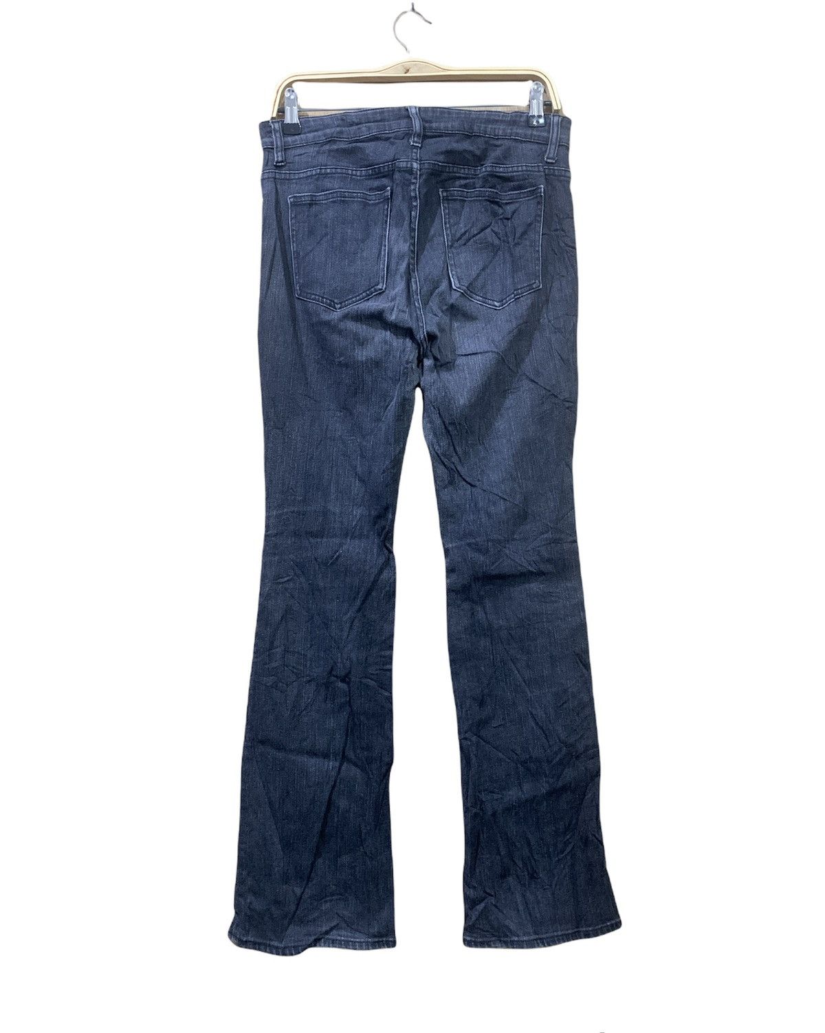 Japanese Brand UNIQLO UNDERCOVER INSPIRED Black Flared Bootcut Denim Jeans Size US 30 / EU 46 - 2 Thumbnail