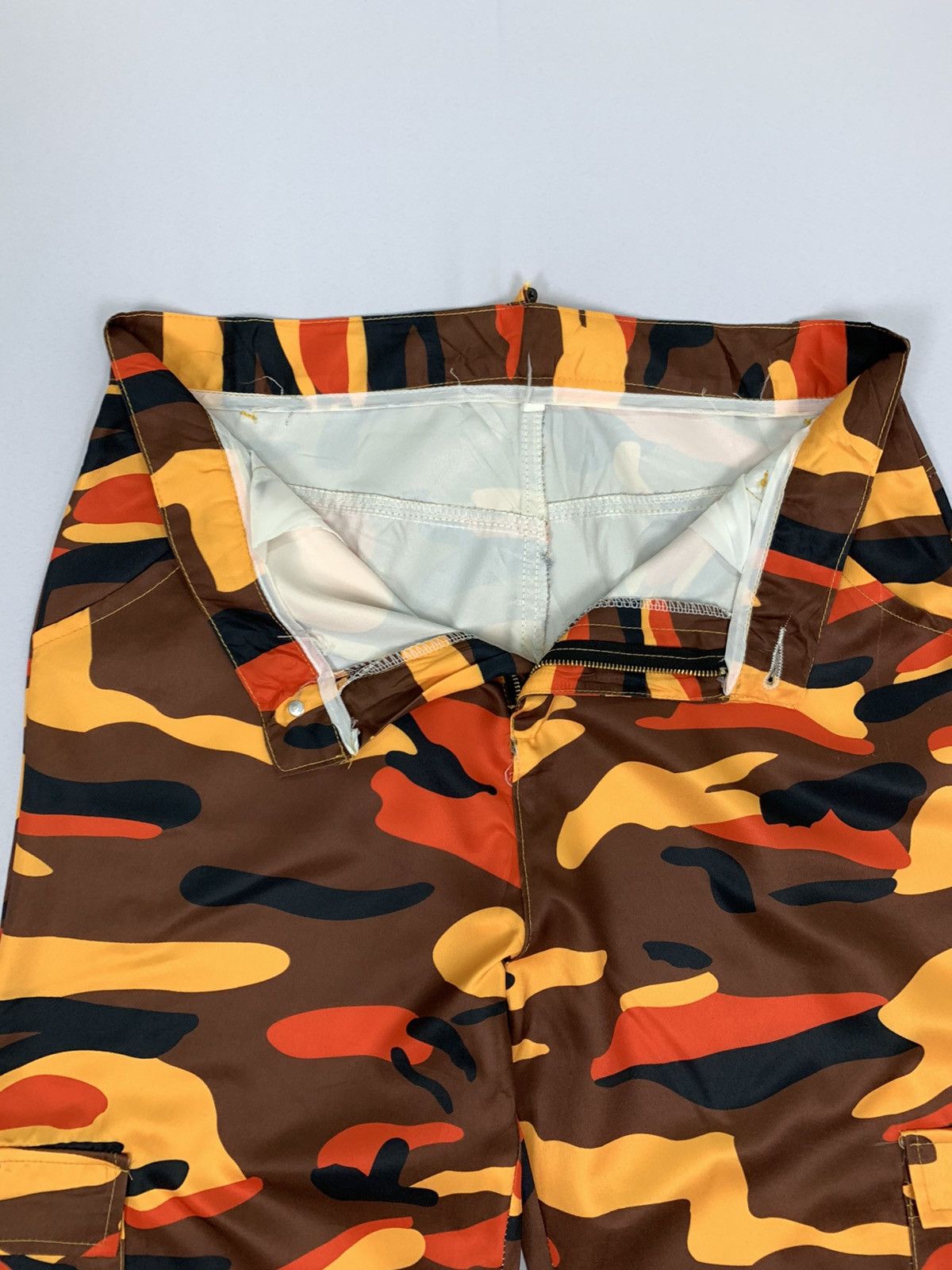 Japanese Brand TRAVIS SCOTT Style Camo Hypebeast Thin Jogger Cargo Pant Size 30" / US 8 / IT 44 - 15 Thumbnail
