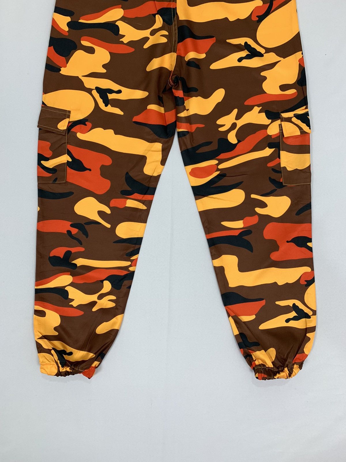 Japanese Brand TRAVIS SCOTT Style Camo Hypebeast Thin Jogger Cargo Pant Size 30" / US 8 / IT 44 - 10 Thumbnail