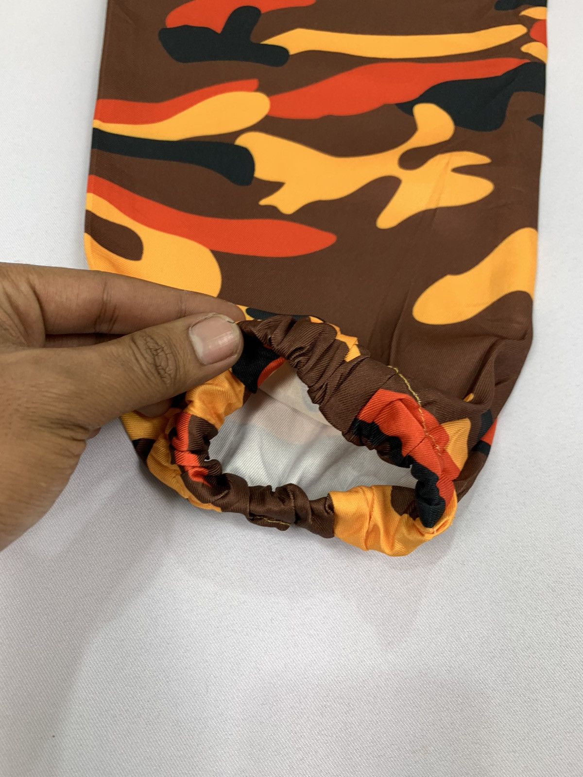 Japanese Brand TRAVIS SCOTT Style Camo Hypebeast Thin Jogger Cargo Pant Size 30" / US 8 / IT 44 - 13 Thumbnail