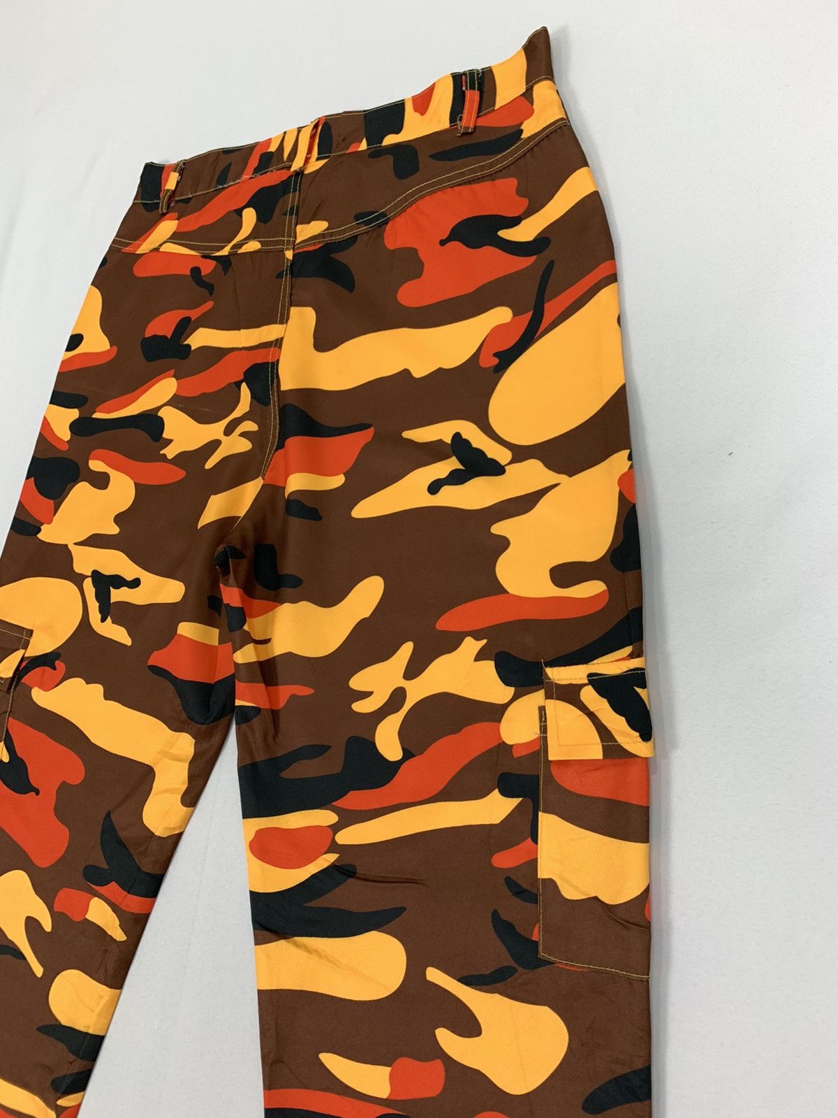 Japanese Brand TRAVIS SCOTT Style Camo Hypebeast Thin Jogger Cargo Pant Size 30" / US 8 / IT 44 - 12 Thumbnail