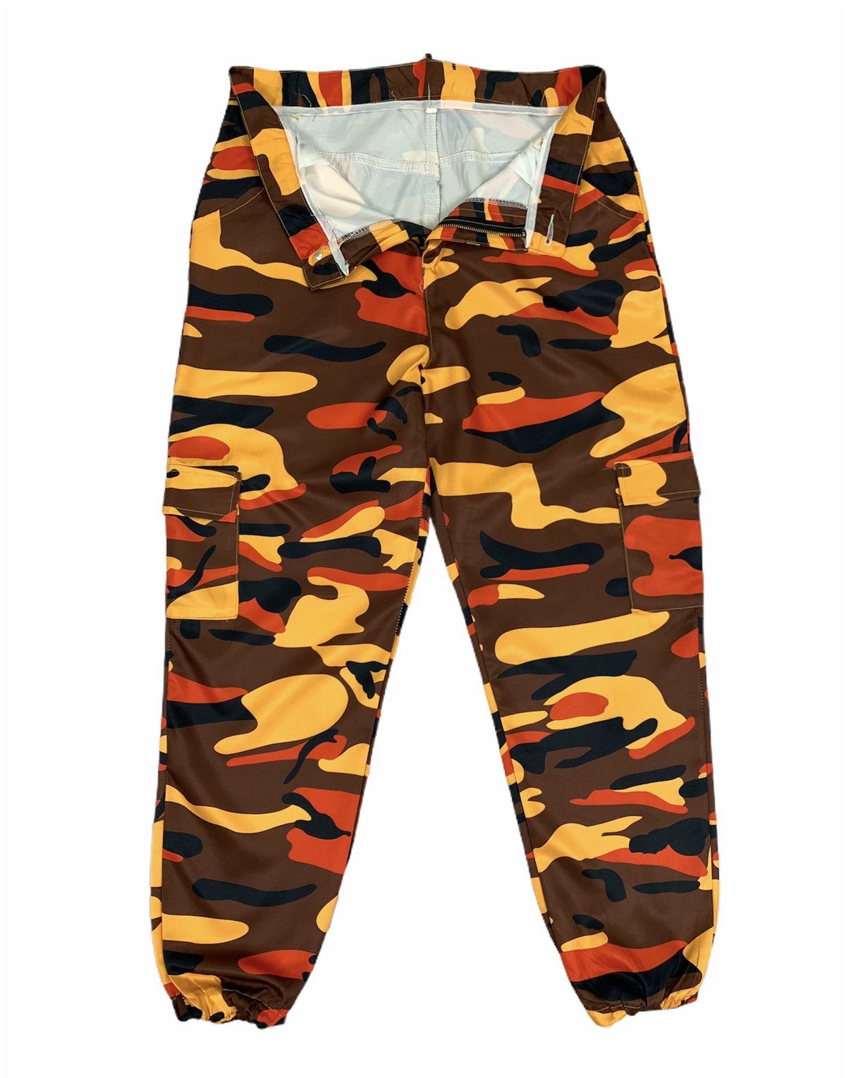 Japanese Brand TRAVIS SCOTT Style Camo Hypebeast Thin Jogger Cargo Pant Size 30" / US 8 / IT 44 - 3 Thumbnail
