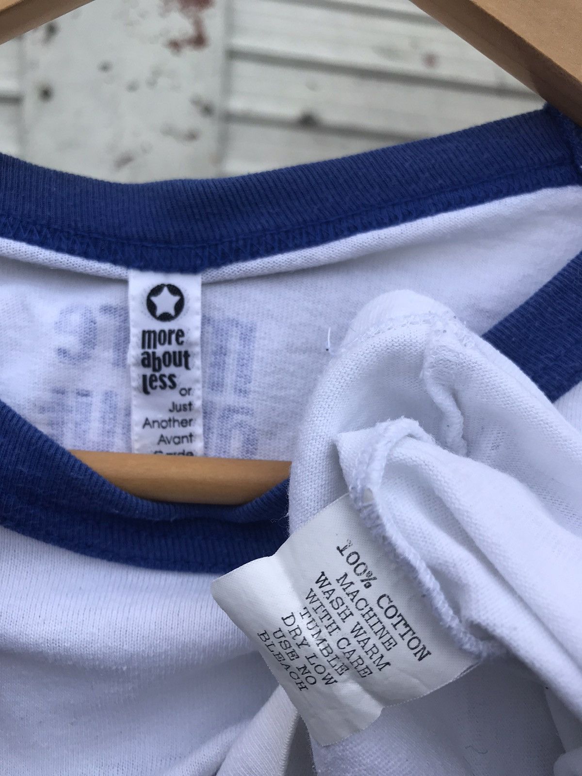Fragment Design × Hiroshi Fujiwara RARE VINTAGE MORE ABOUT LESS BY HIROSHI FUJIWARA Size US M / EU 48-50 / 2 - 13 Thumbnail