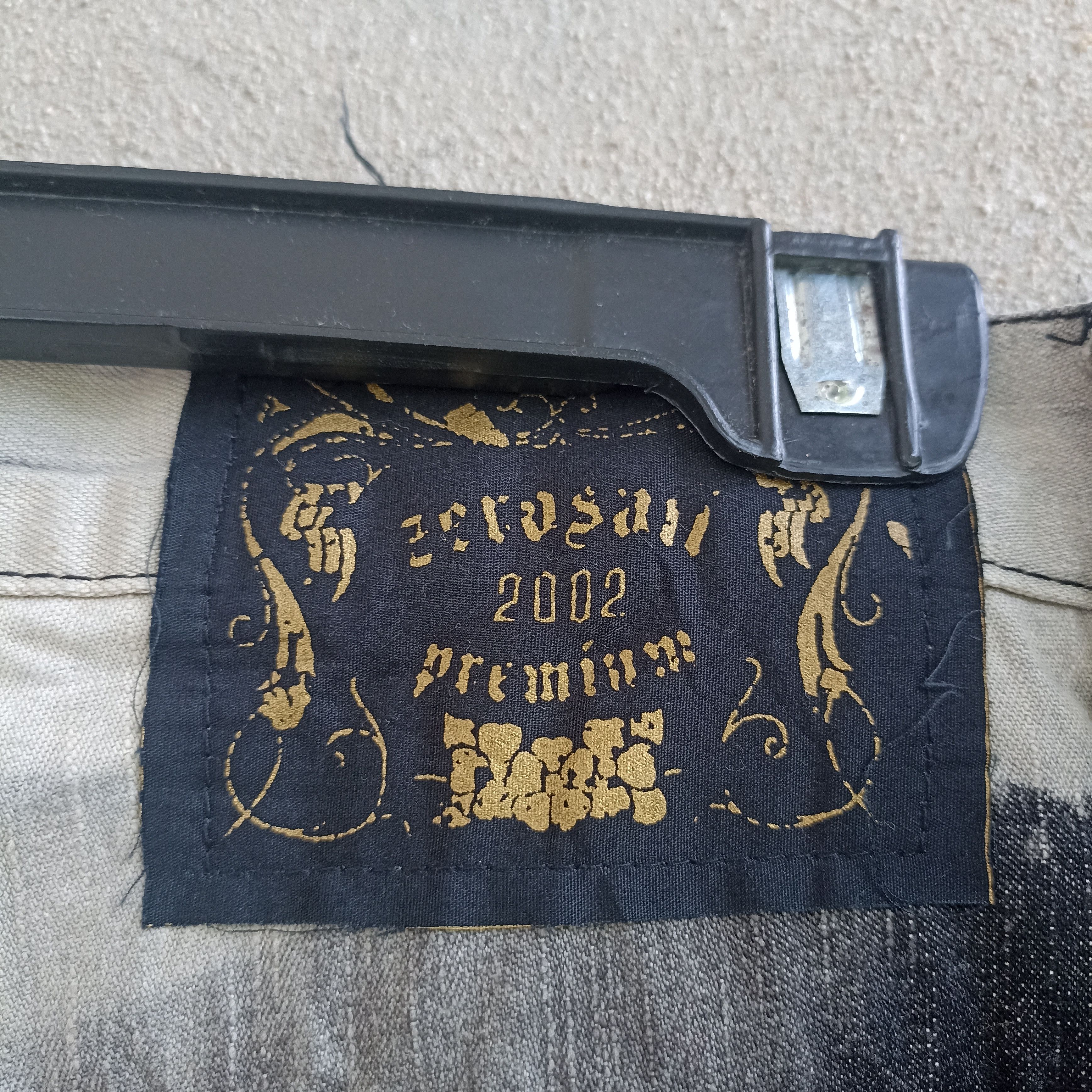 Japanese Brand Doublewaist Zerosan 2002 Premium Acid Wash Distressed Denim Size US 33 - 14 Thumbnail