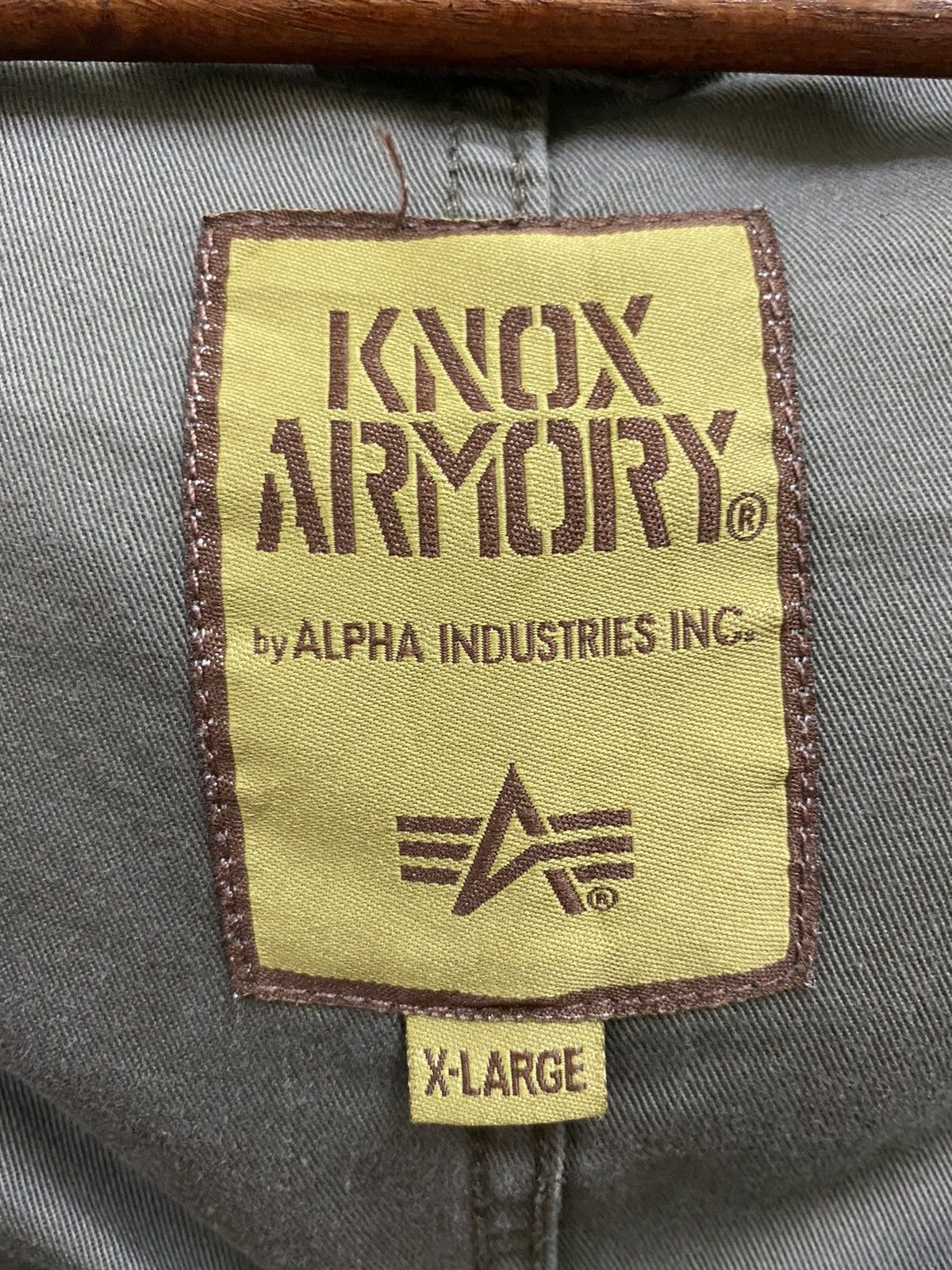 Alpha Industries Vintage Alpha Industries Knox Armory Fishtail Parka Jacket Size US XL / EU 56 / 4 - 7 Thumbnail