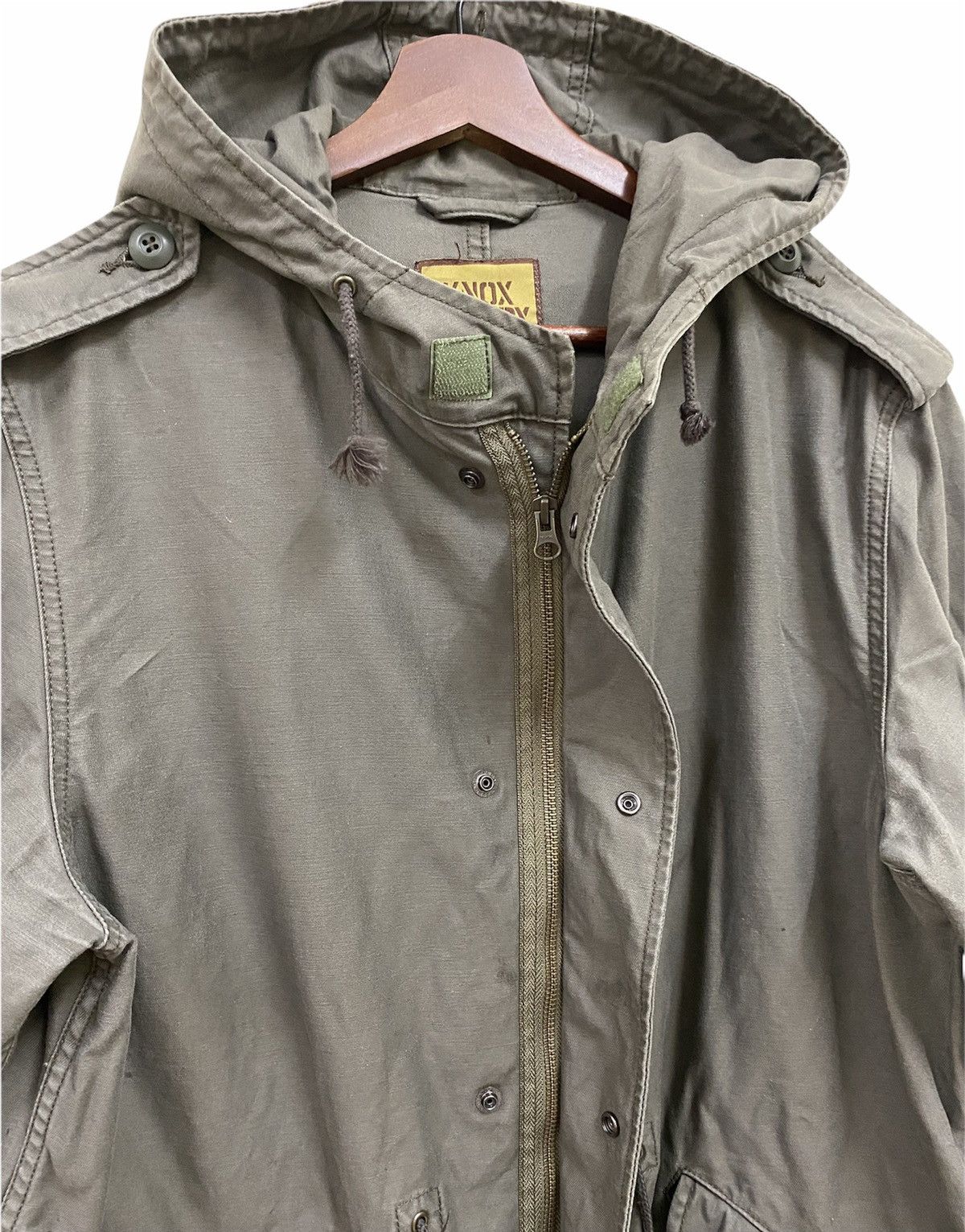 Alpha Industries Vintage Alpha Industries Knox Armory Fishtail Parka Jacket Size US XL / EU 56 / 4 - 5 Thumbnail