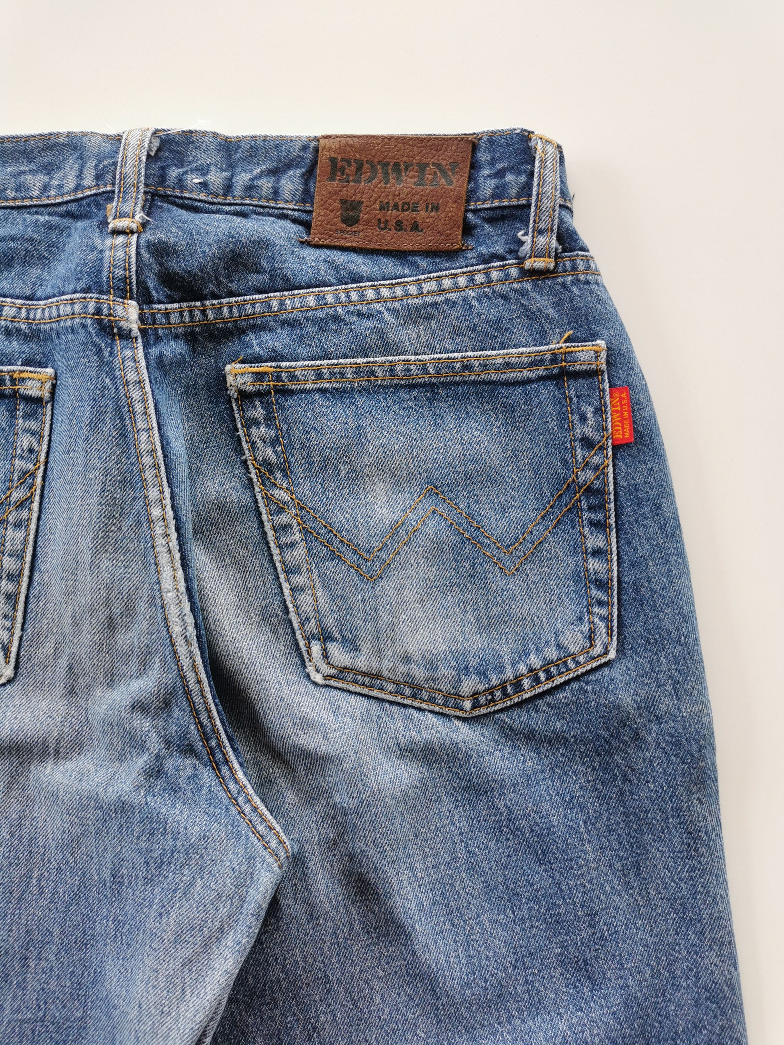 Edwin Vintage Edwin Made in USA Denim Jeans Size US 31 - 6 Thumbnail