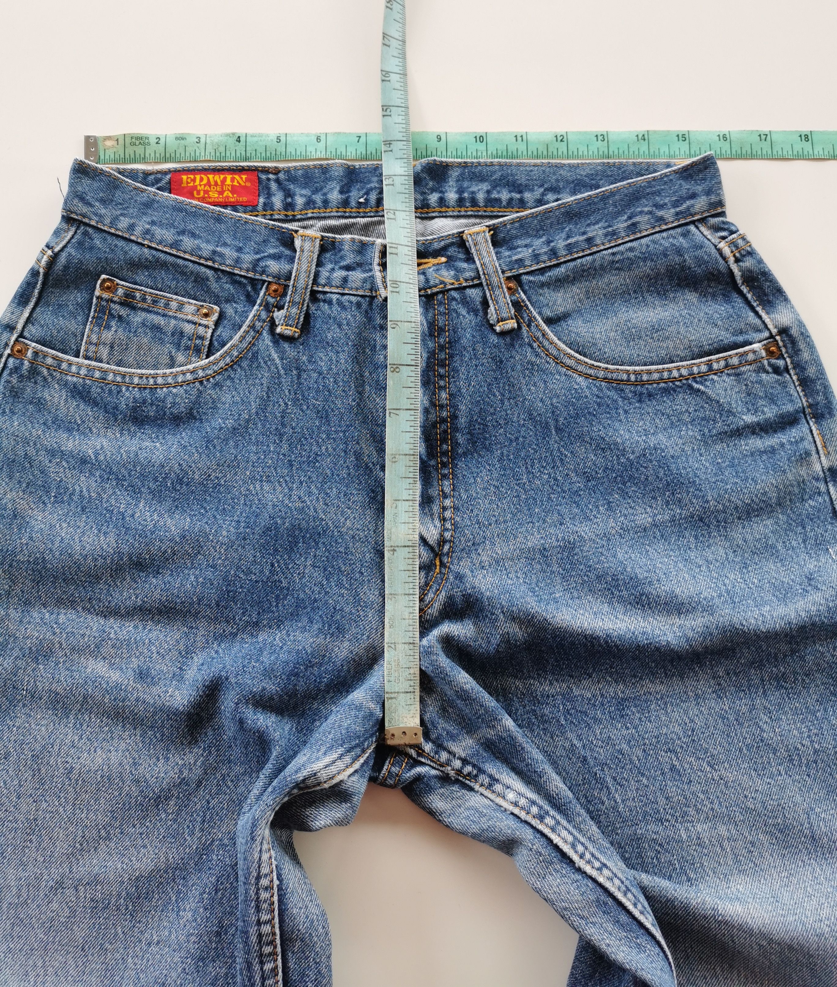 Edwin Vintage Edwin Made in USA Denim Jeans Size US 31 - 8 Thumbnail