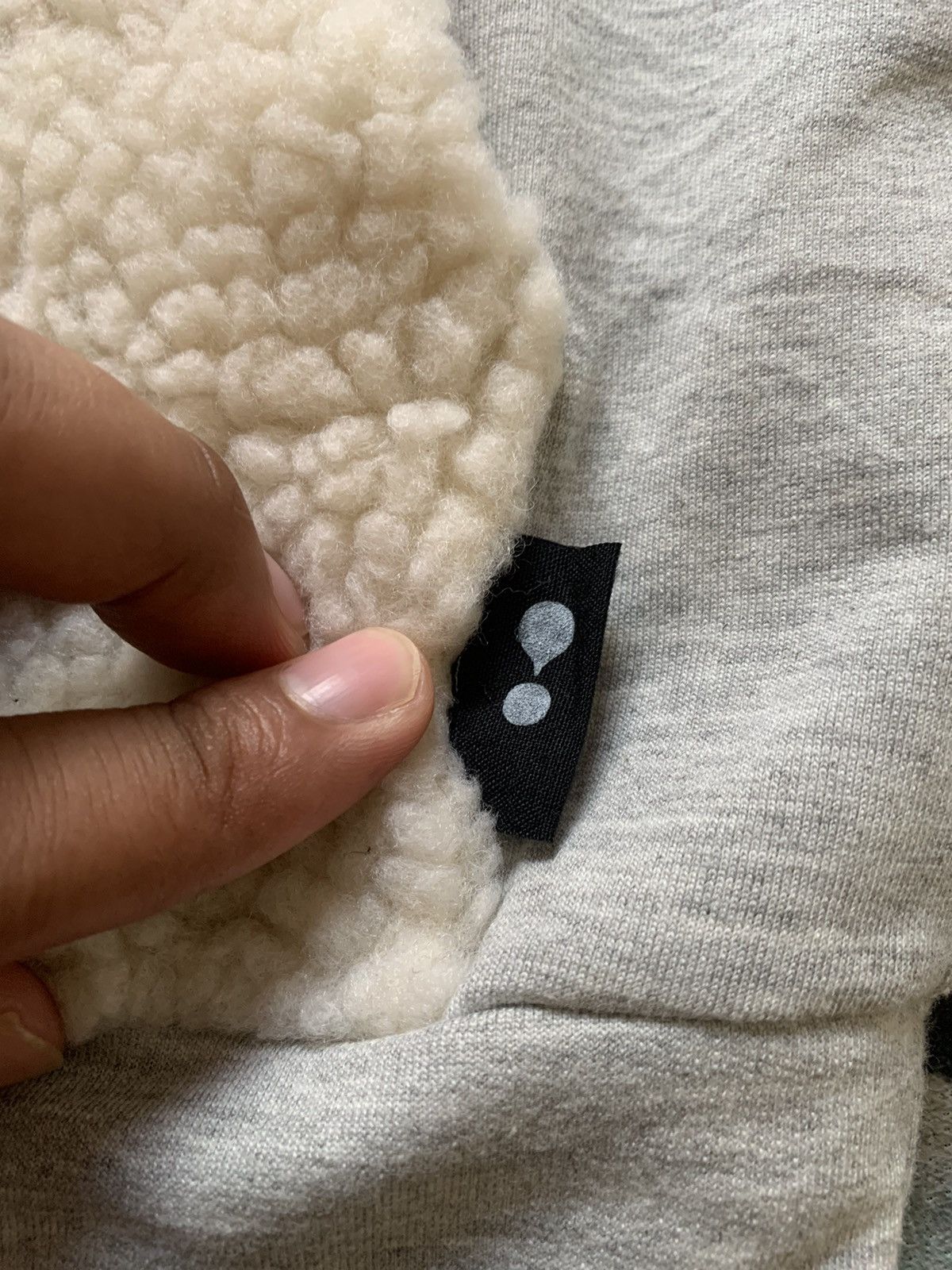 mercibeaucoup mercibeaucoup sherpa bear ear full cover hoodie Size S / US 4 / IT 40 - 7 Thumbnail