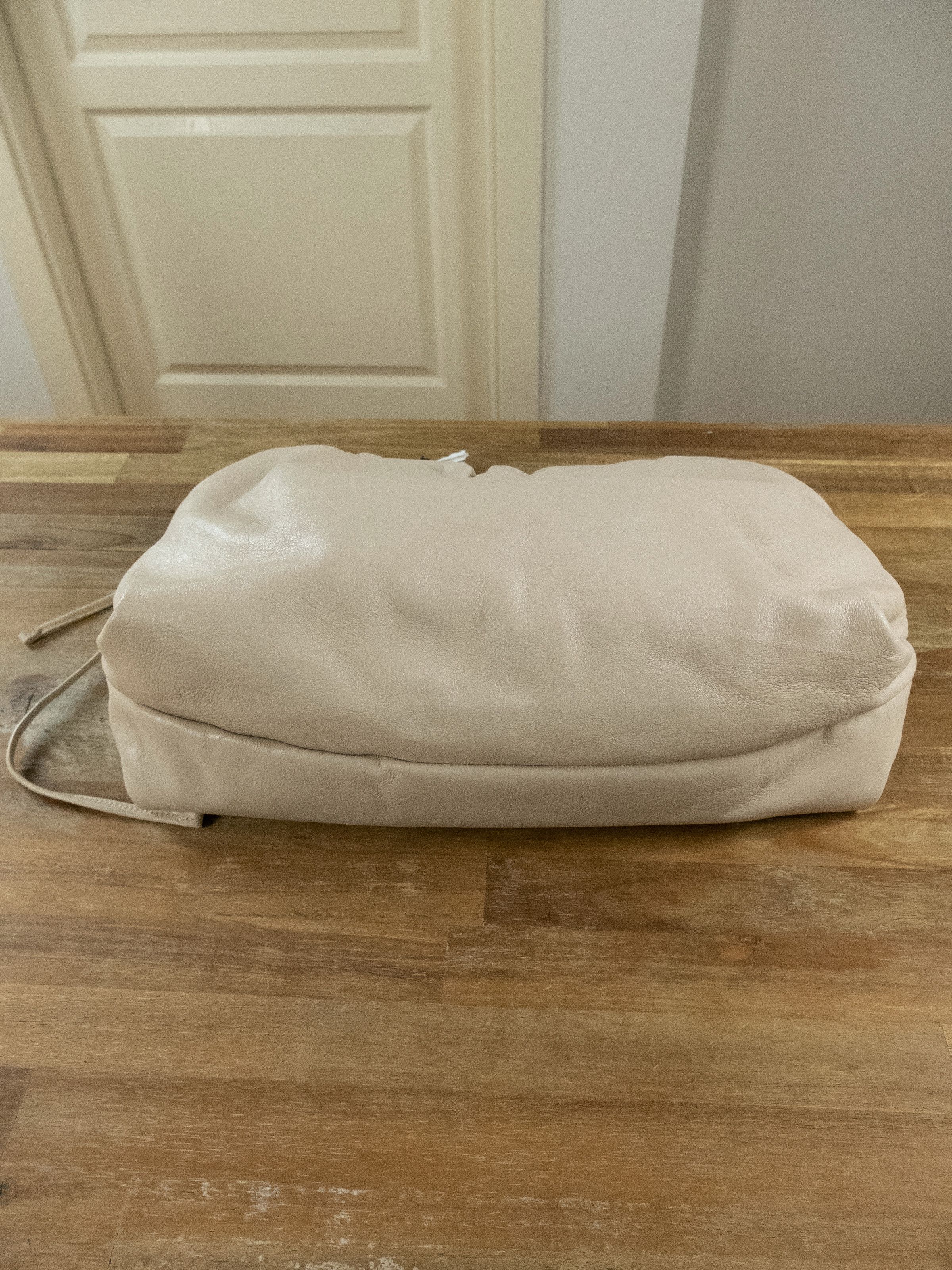 Brunello Cucinelli BRUNELLO CUCINELLI beige soft leather shoulder shopper bag Size ONE SIZE - 10 Thumbnail