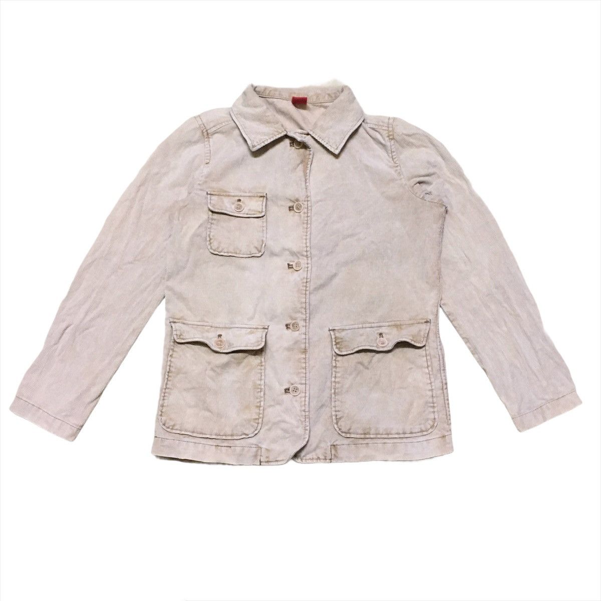 Japanese Brand Japanese Brand Corduroy Workwear Chore Jacket Size US S / EU 44-46 / 1 - 1 Thumbnail